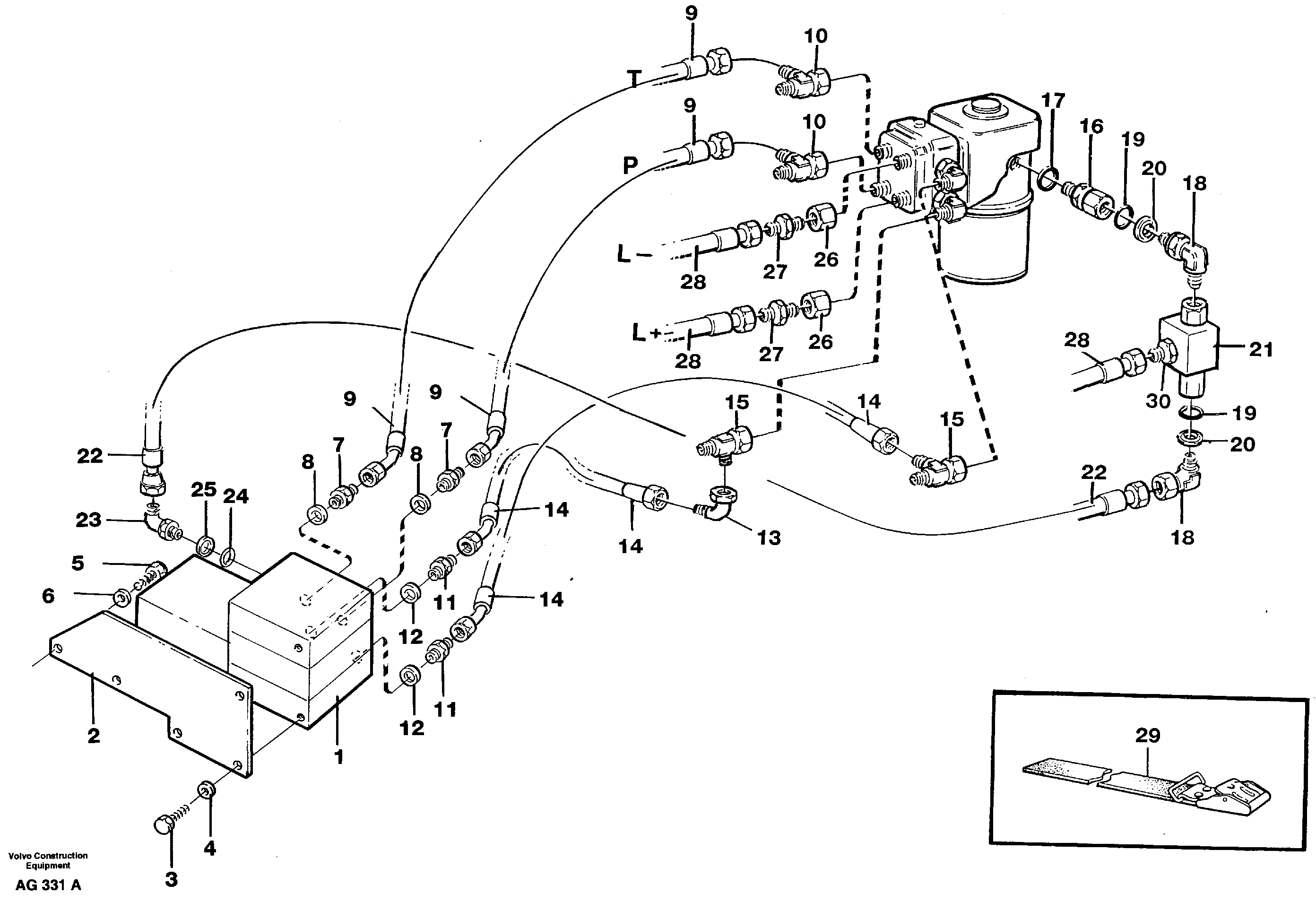 Comfort drive control  92139 , 94608 — volvo parts diagram