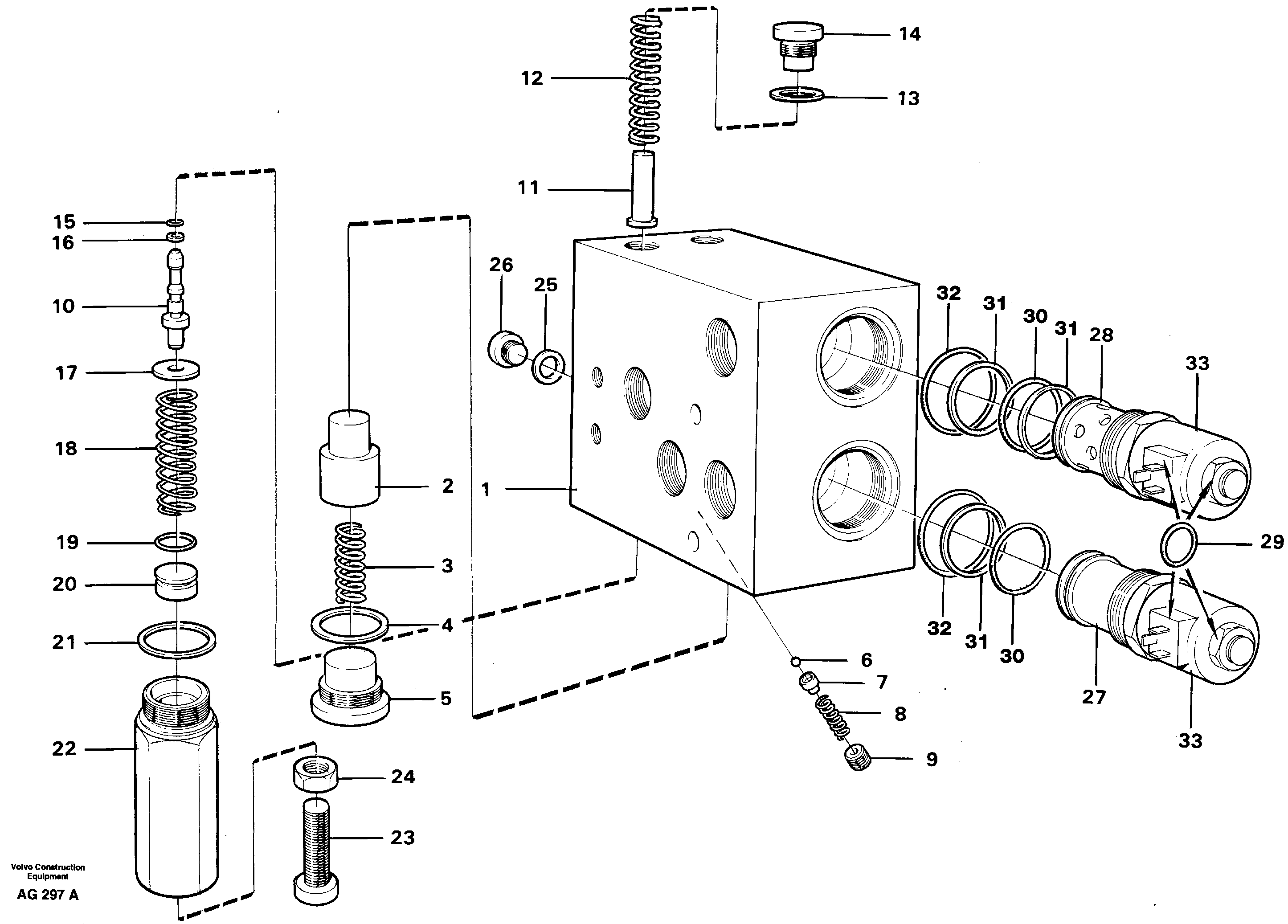 Valve,  92241, 94616 — volvo parts diagram