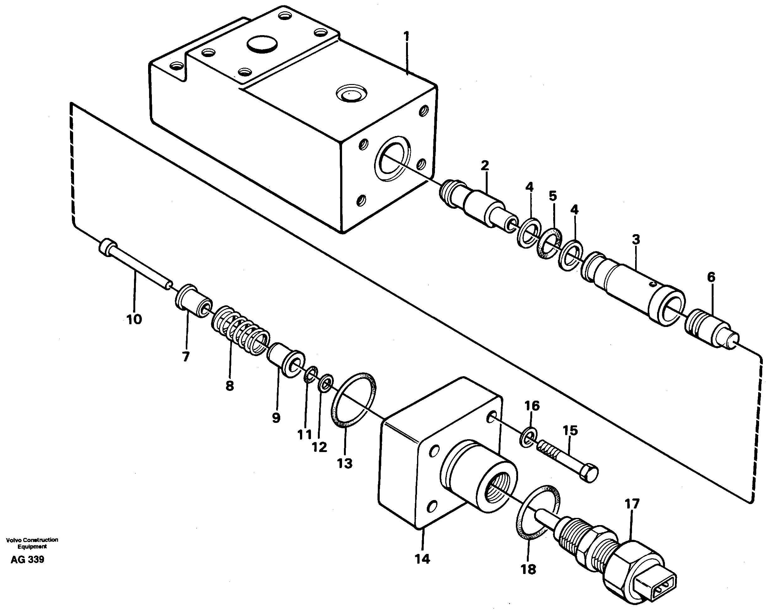 Sensor  94454 — volvo parts diagram