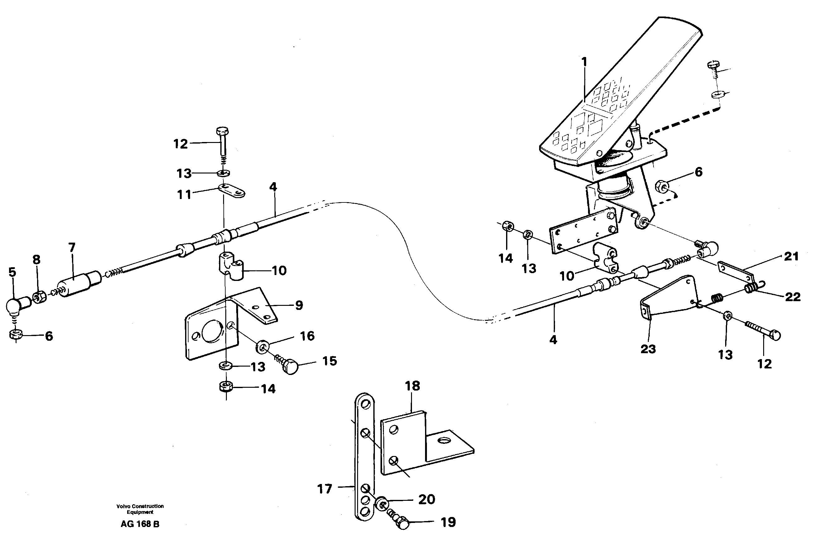 Regulator control — volvo parts diagram