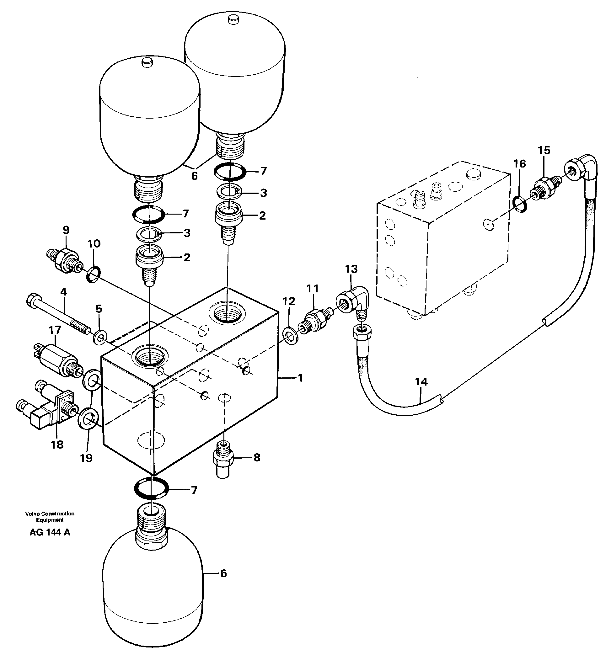 Valve Accumulators — volvo parts diagram