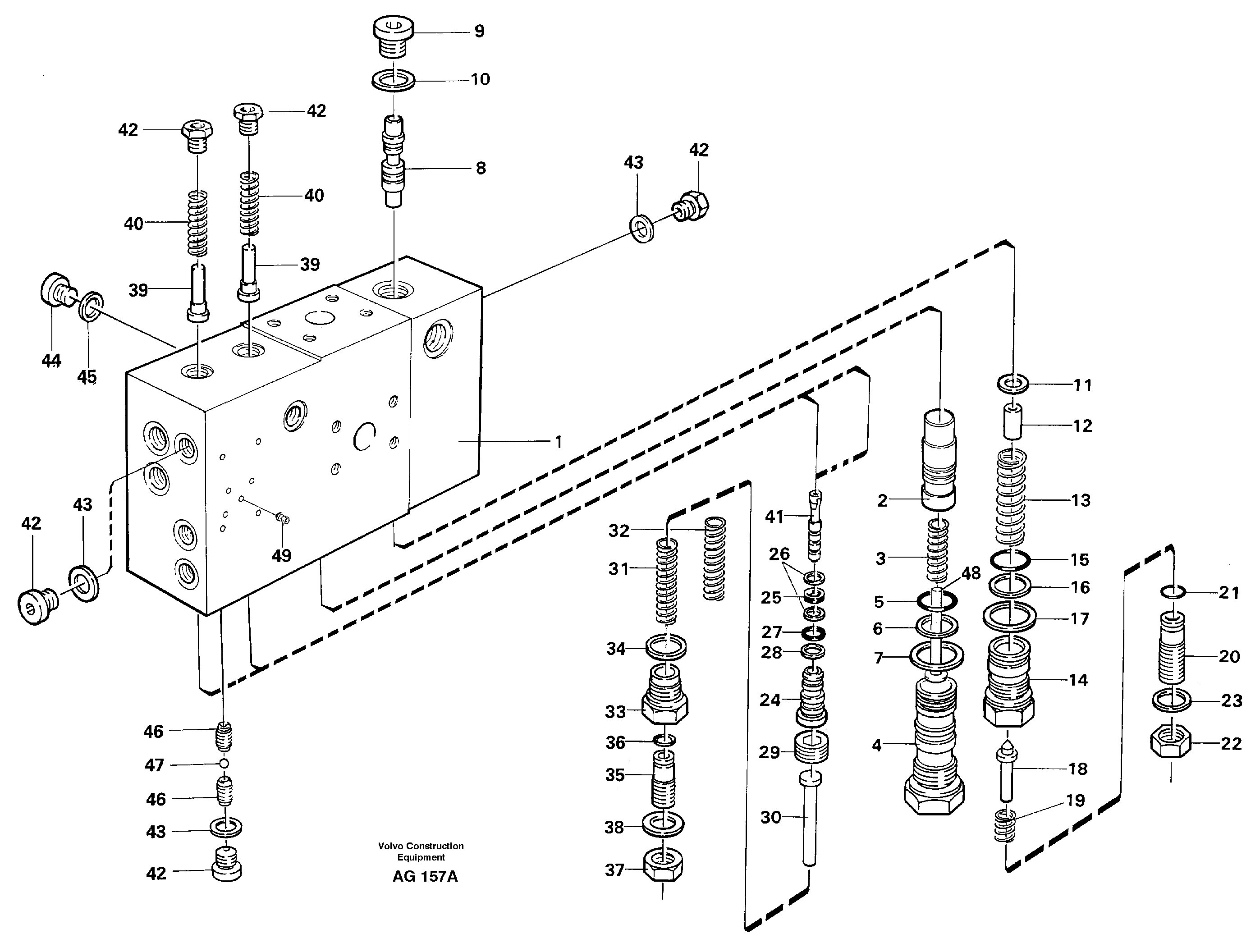 Valve housing — volvo parts diagram