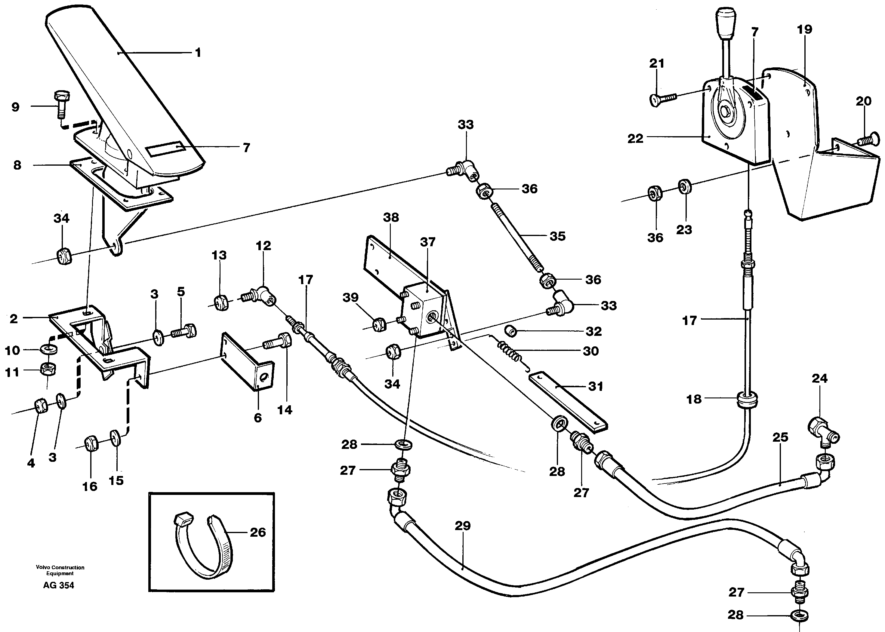 Speed control  92958 — volvo parts diagram