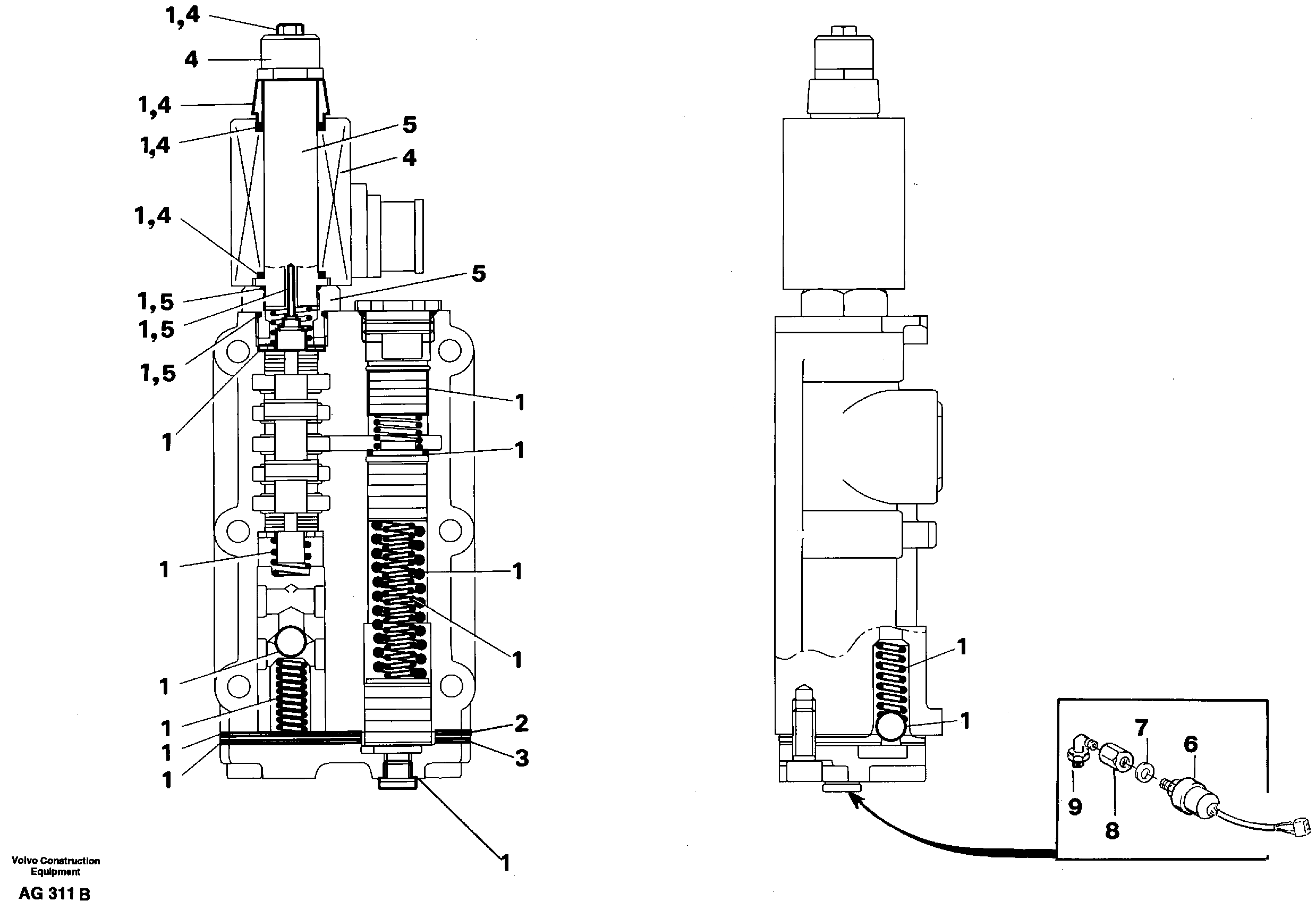 Valve, — volvo parts diagram