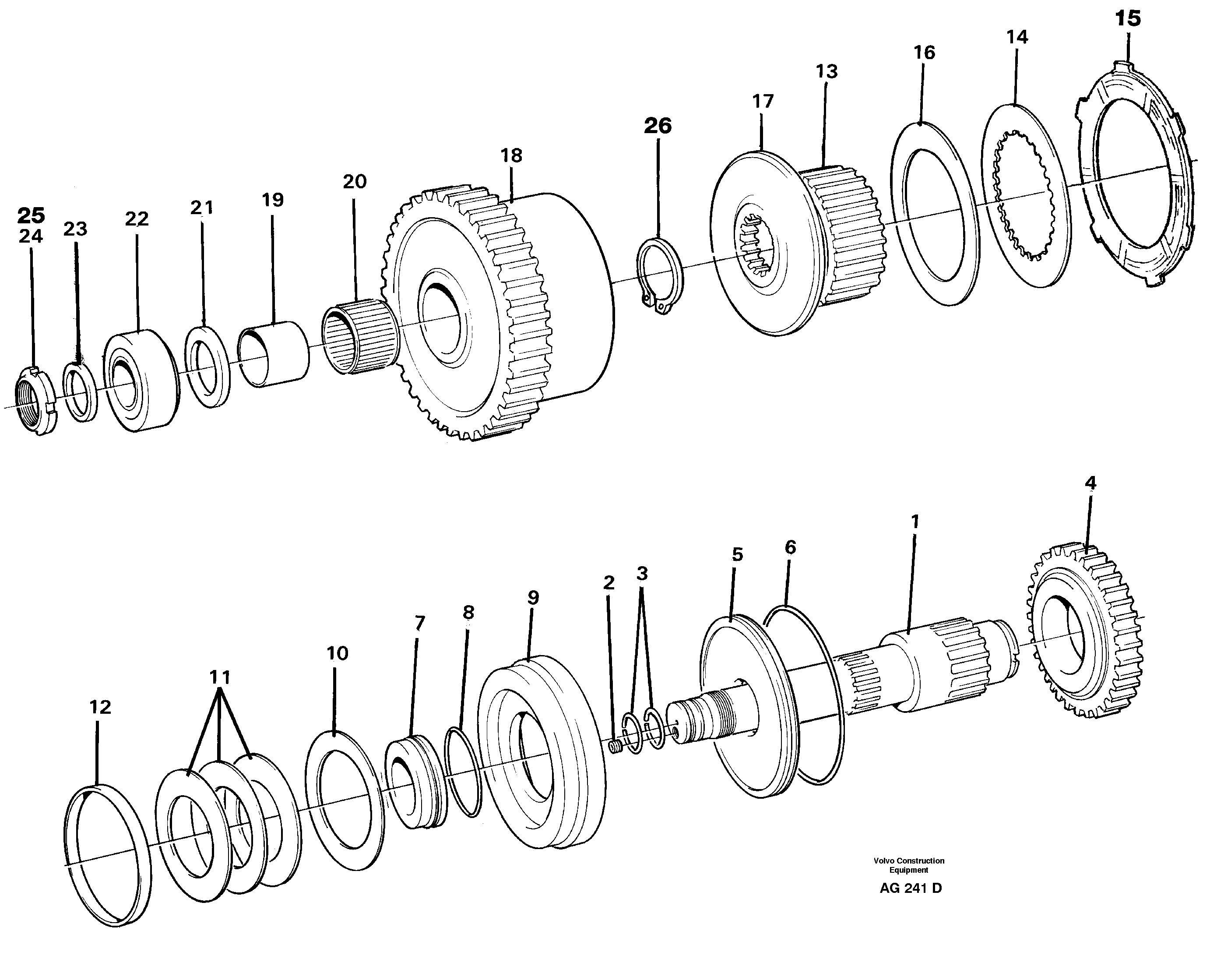 Coupling — volvo parts diagram