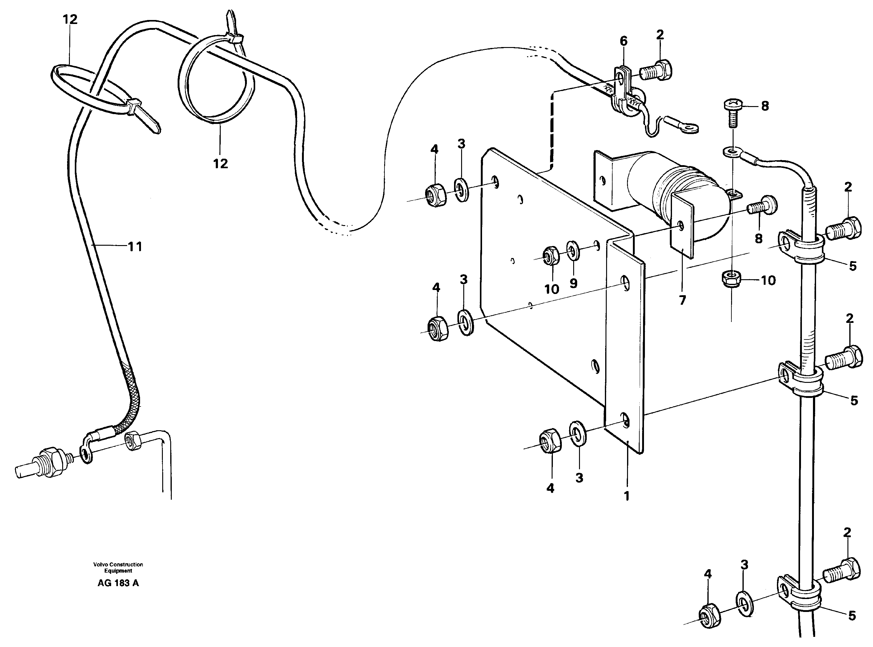 Pre-heater  92151 — volvo parts diagram
