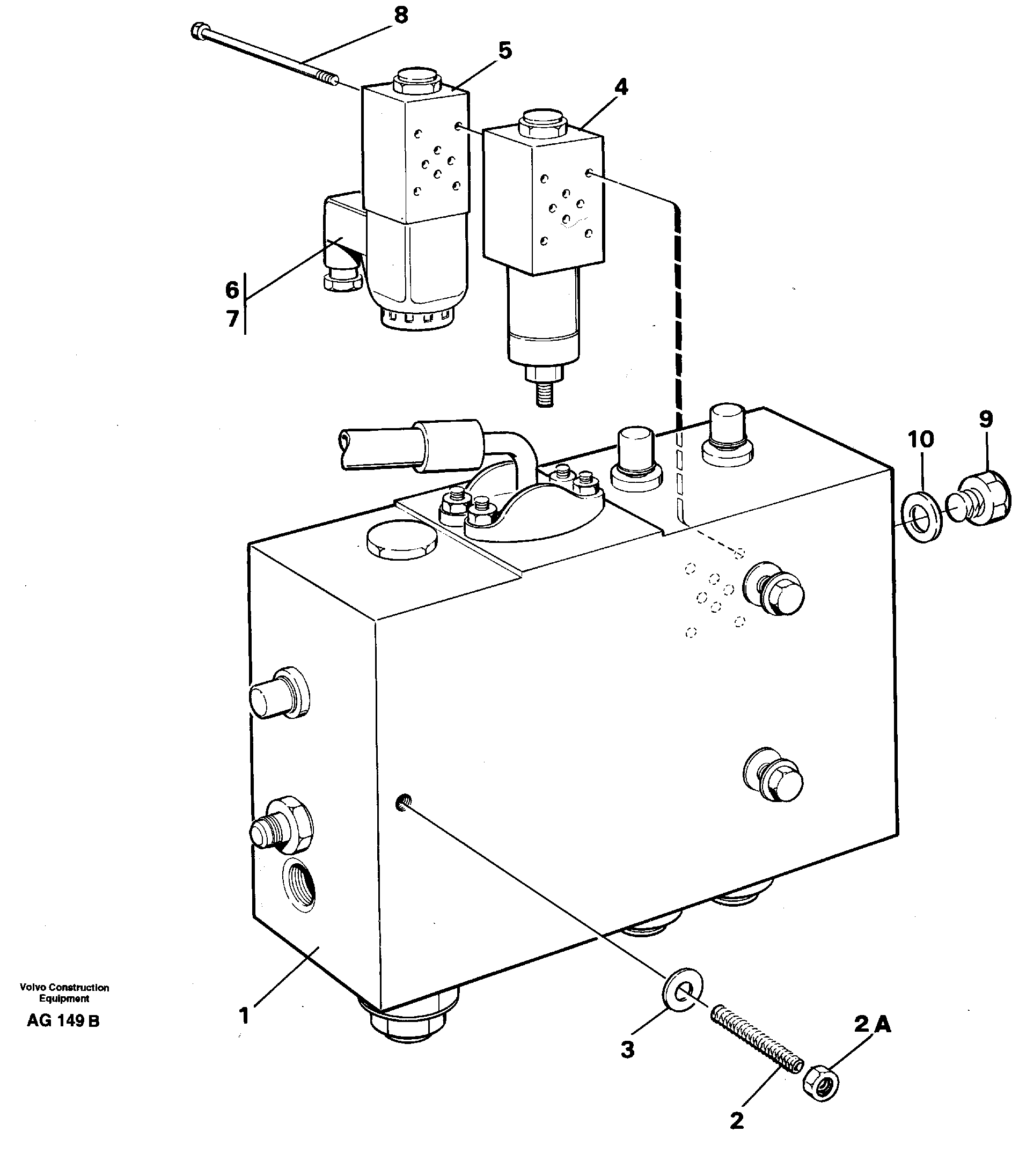 Valve body Assembly — volvo parts diagram