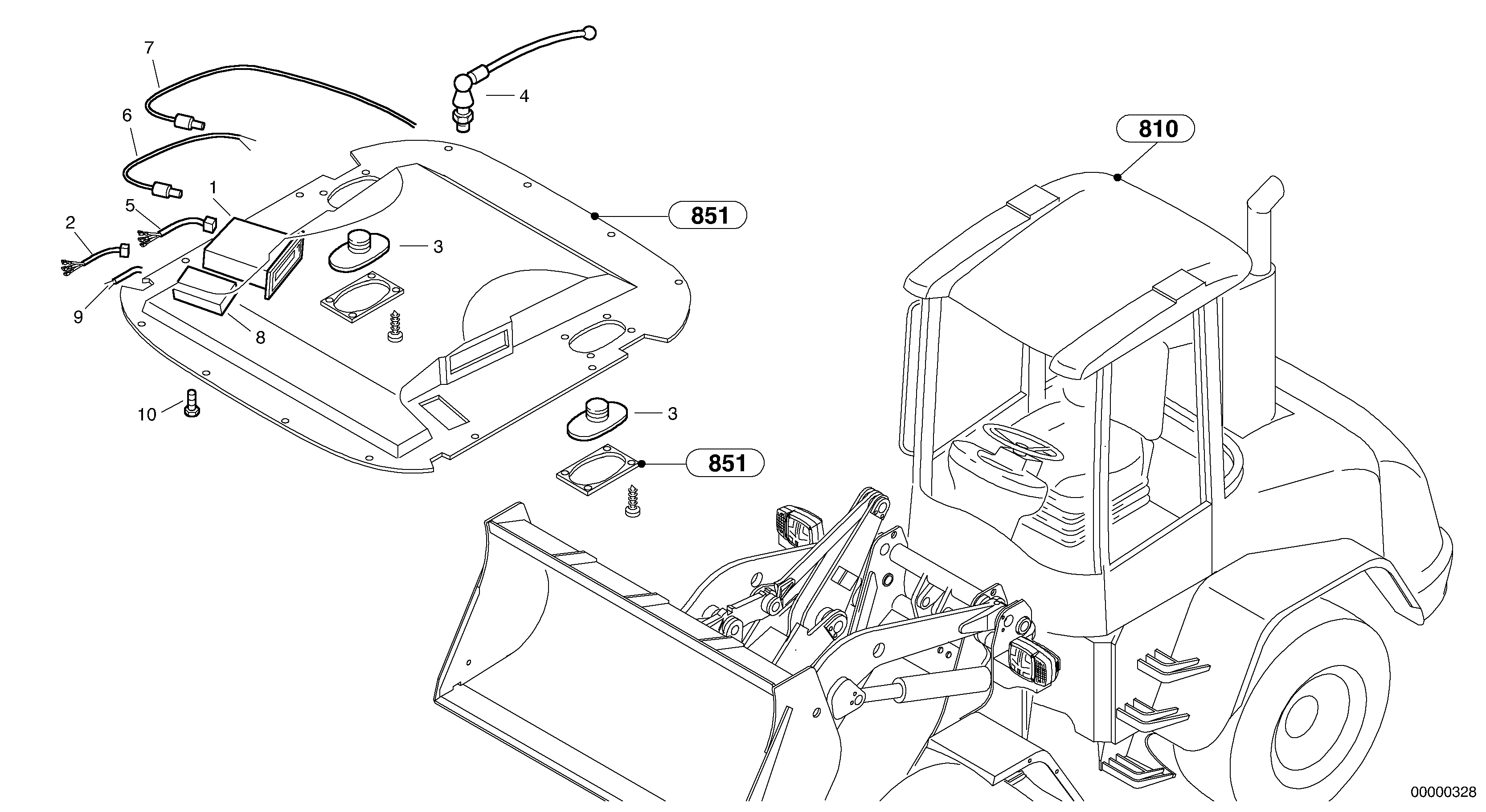Radio — volvo parts diagram