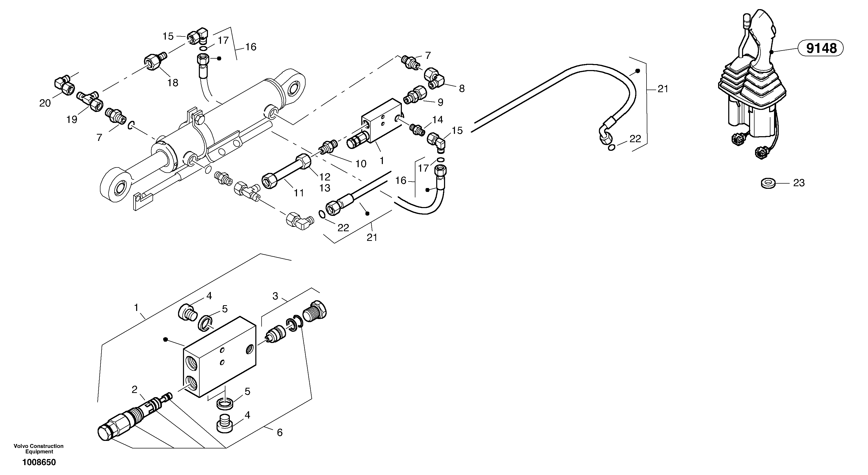 Fly back bracke equipment — volvo parts diagram