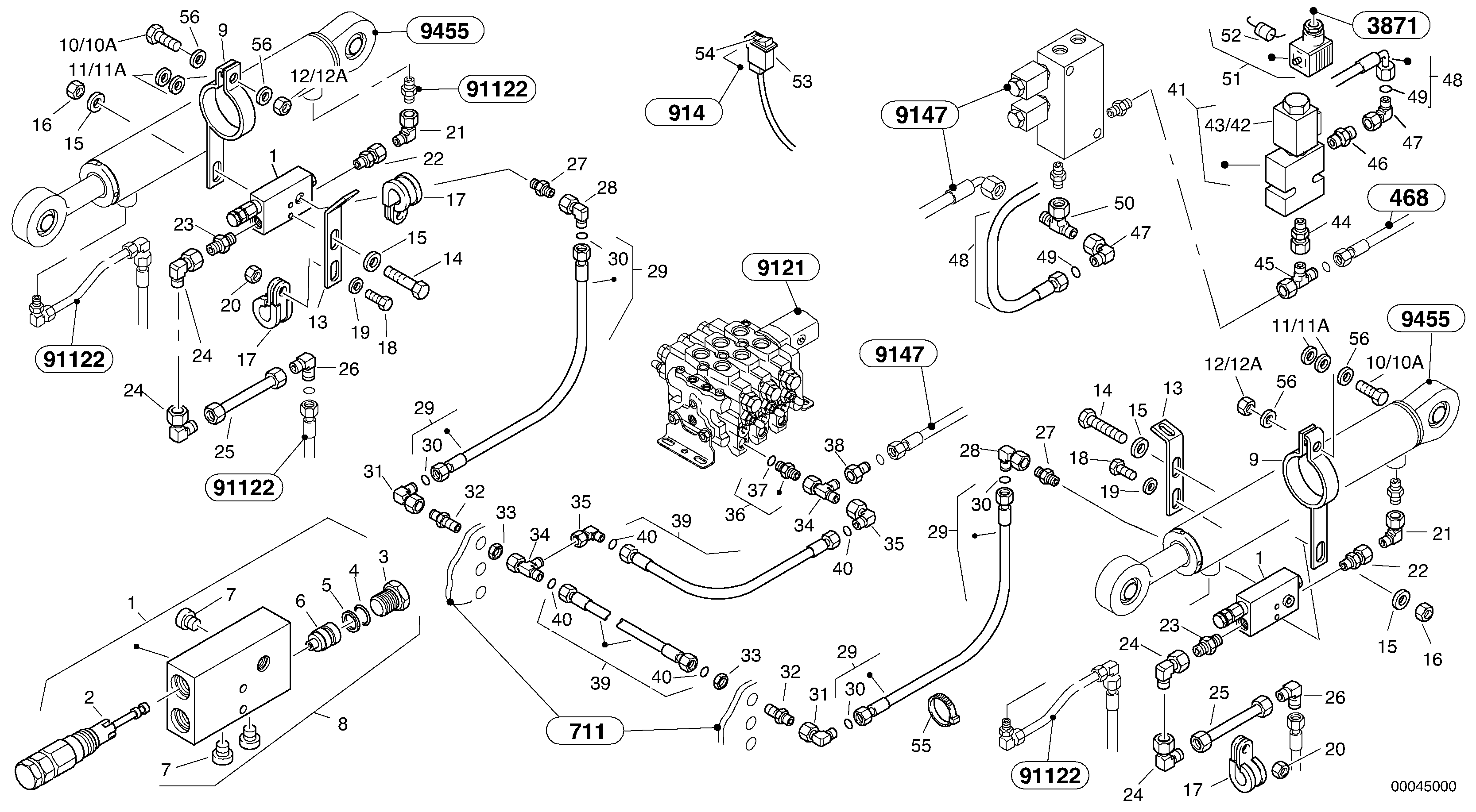 Line fracture safety - Lift — volvo parts diagram