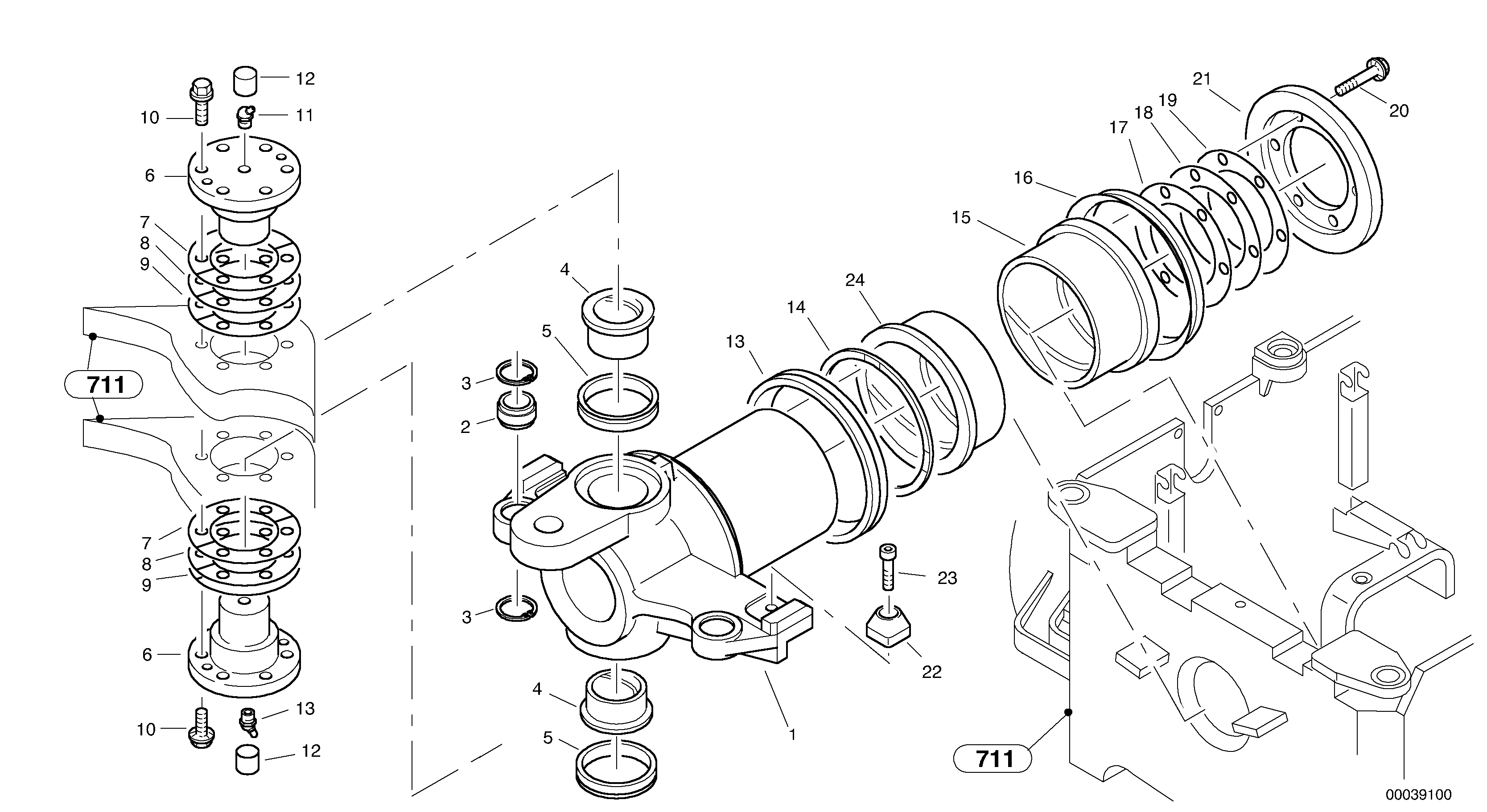 Articulation point — volvo parts diagram
