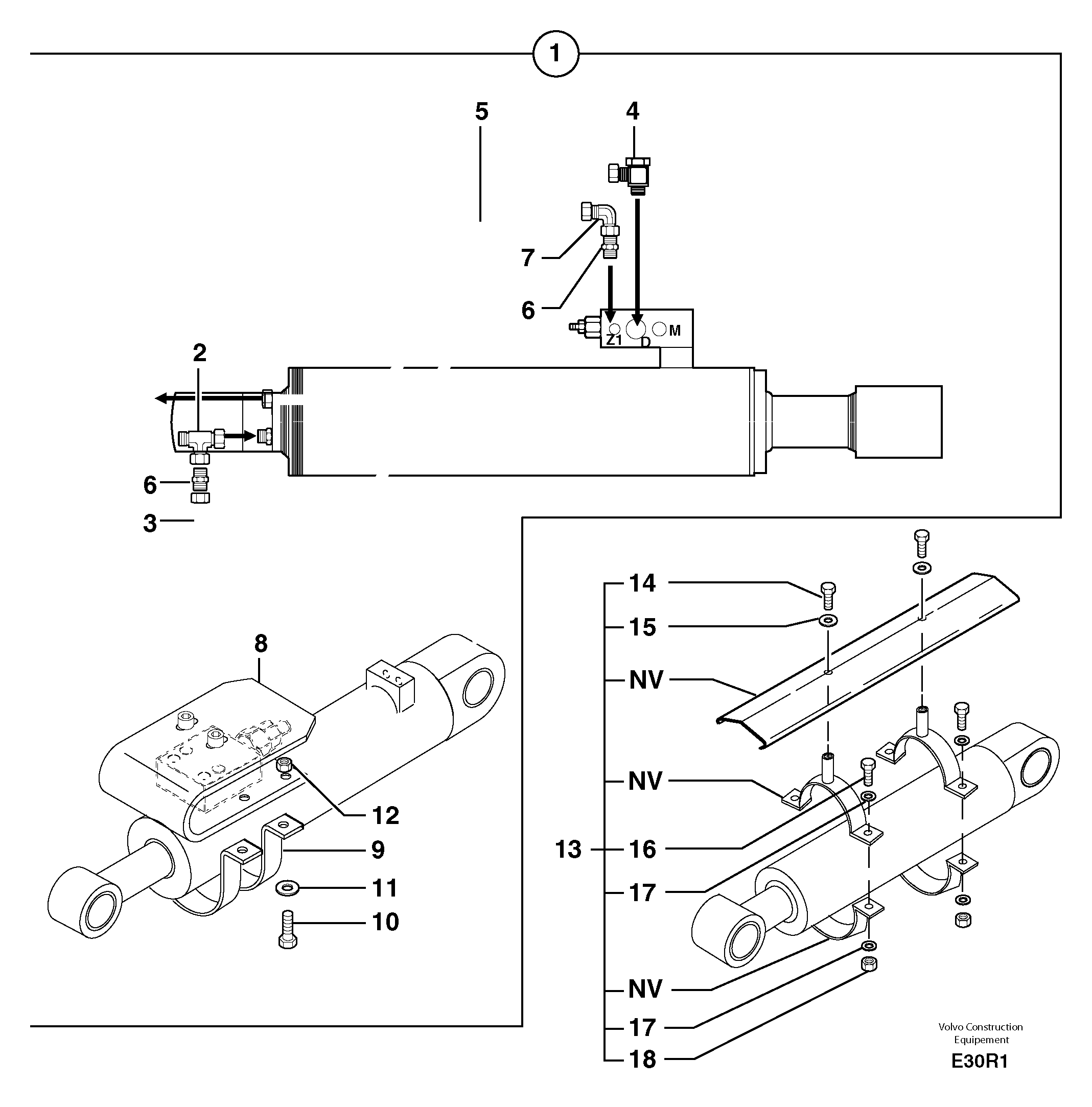 Supplement concerning handling operations / option — volvo parts diagram