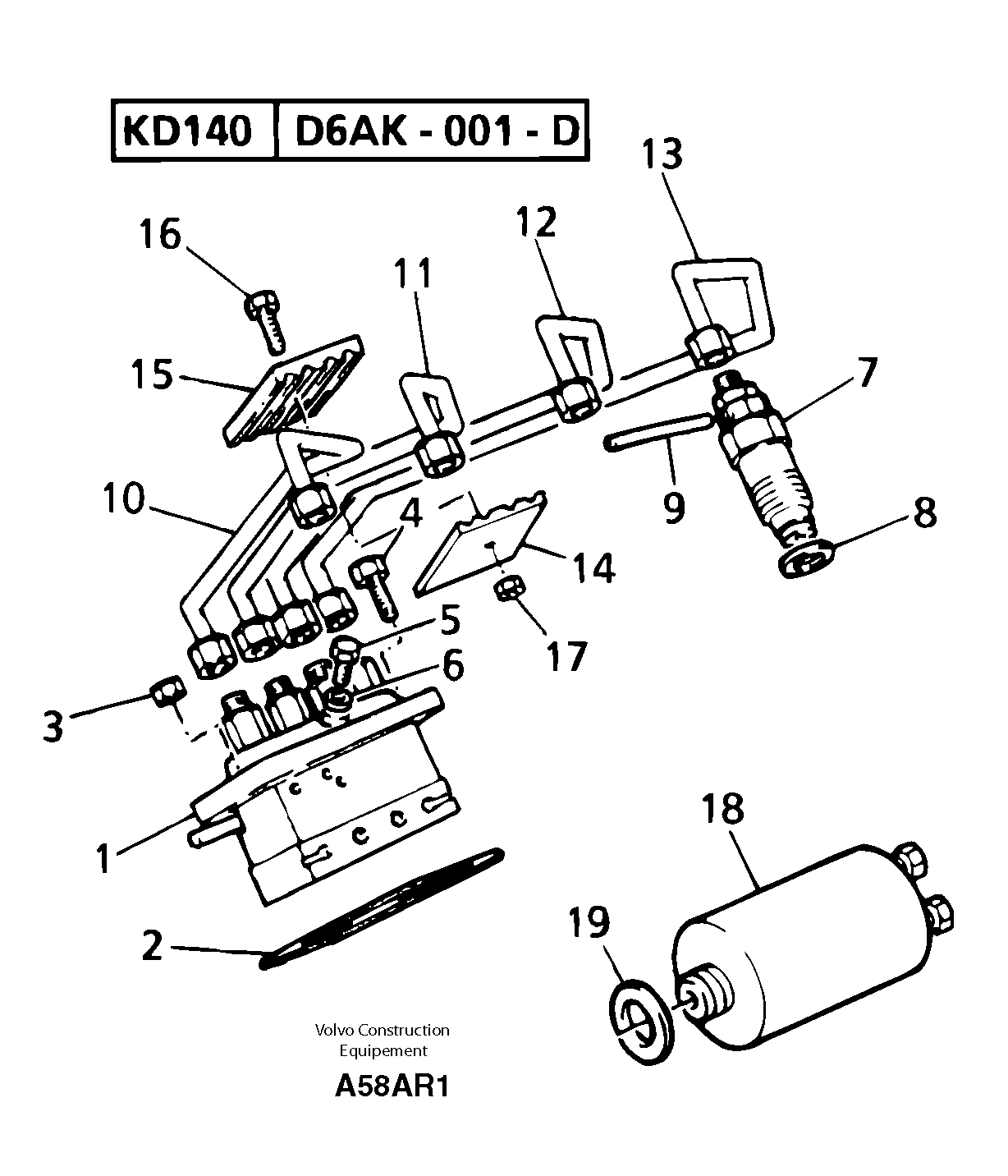 Fuel injection equipment ( diesel ) — volvo parts diagram