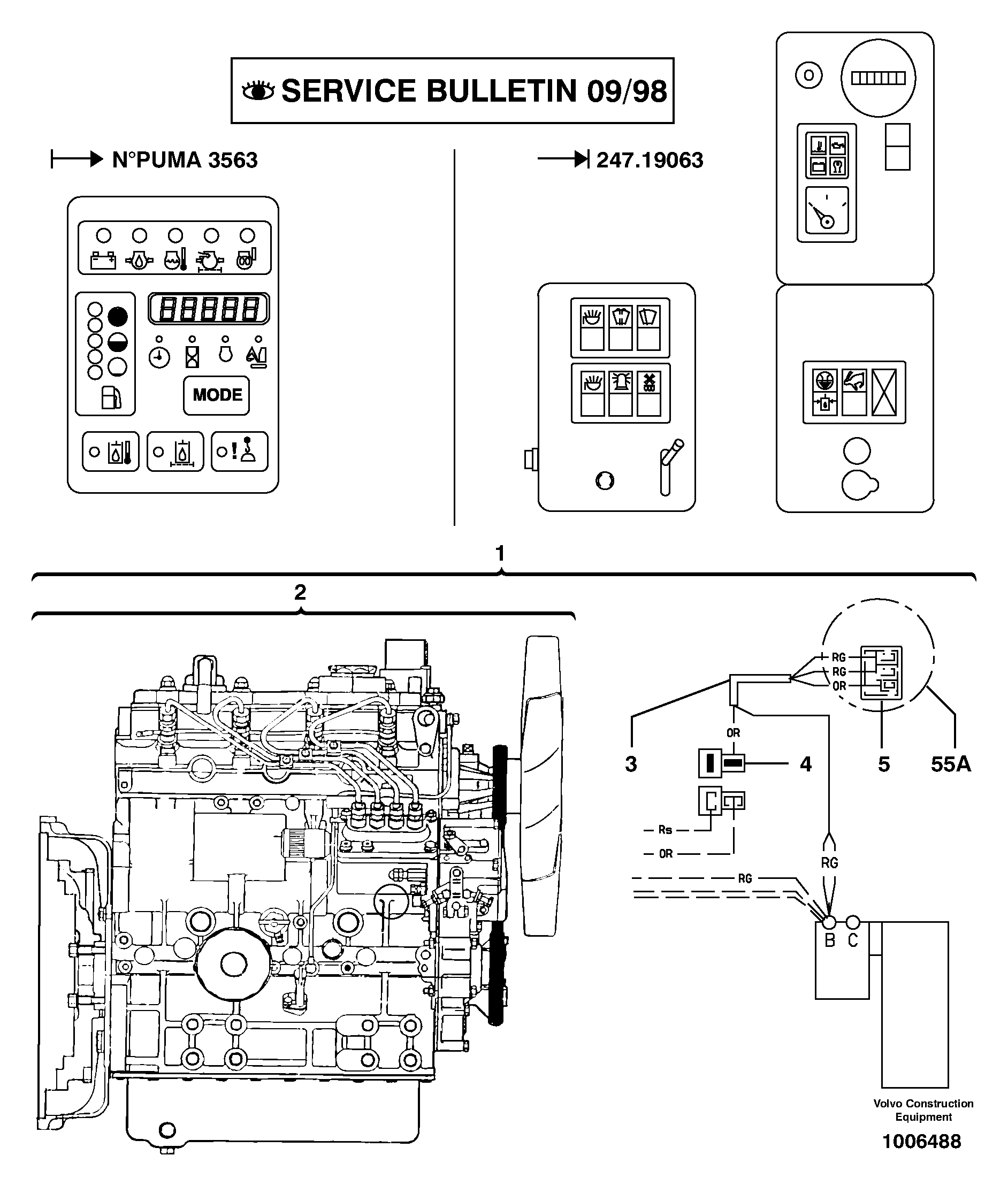 Diesel engine — volvo parts diagram