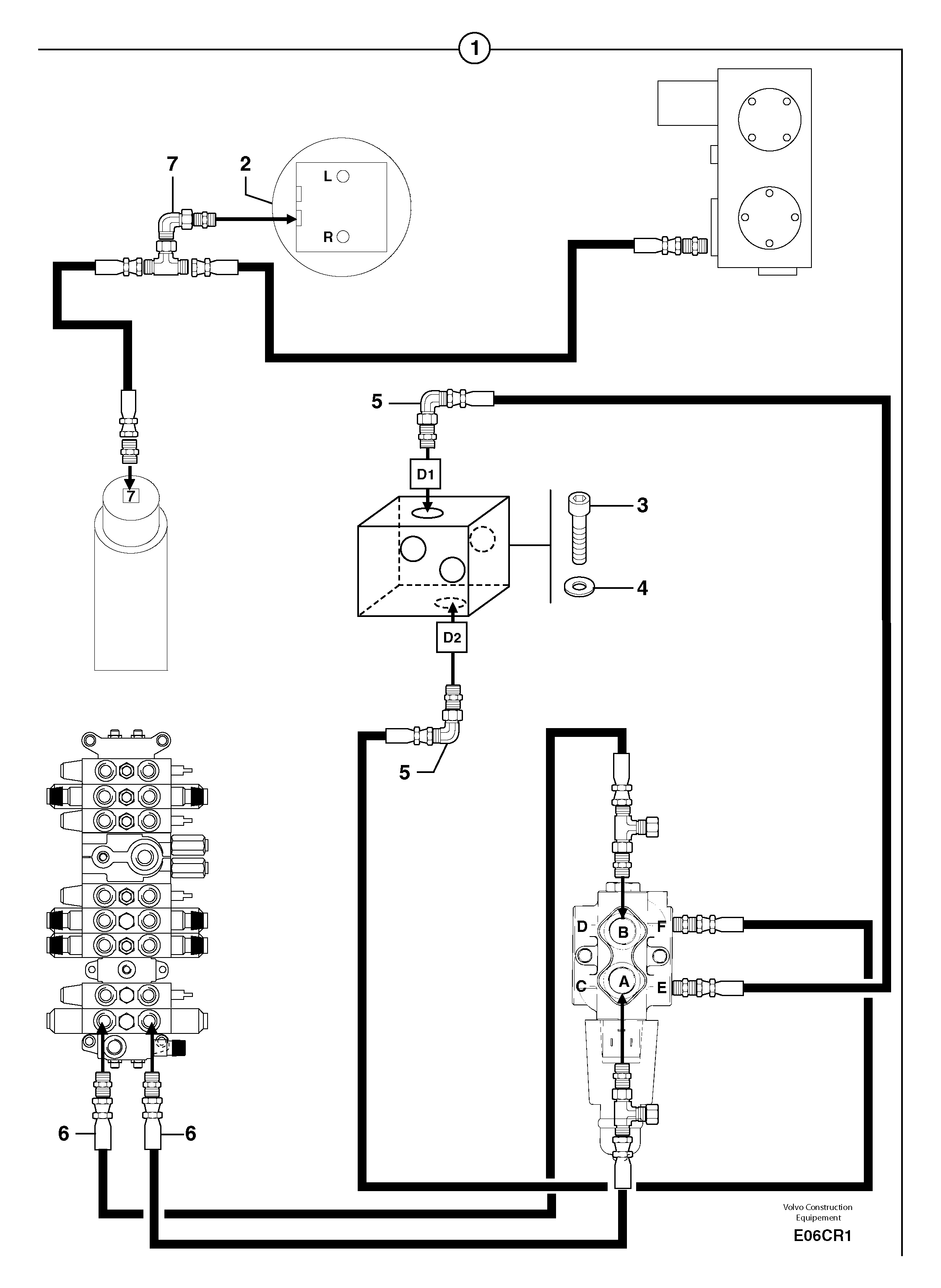 Slewing motion control drive ( kit ) — volvo parts diagram