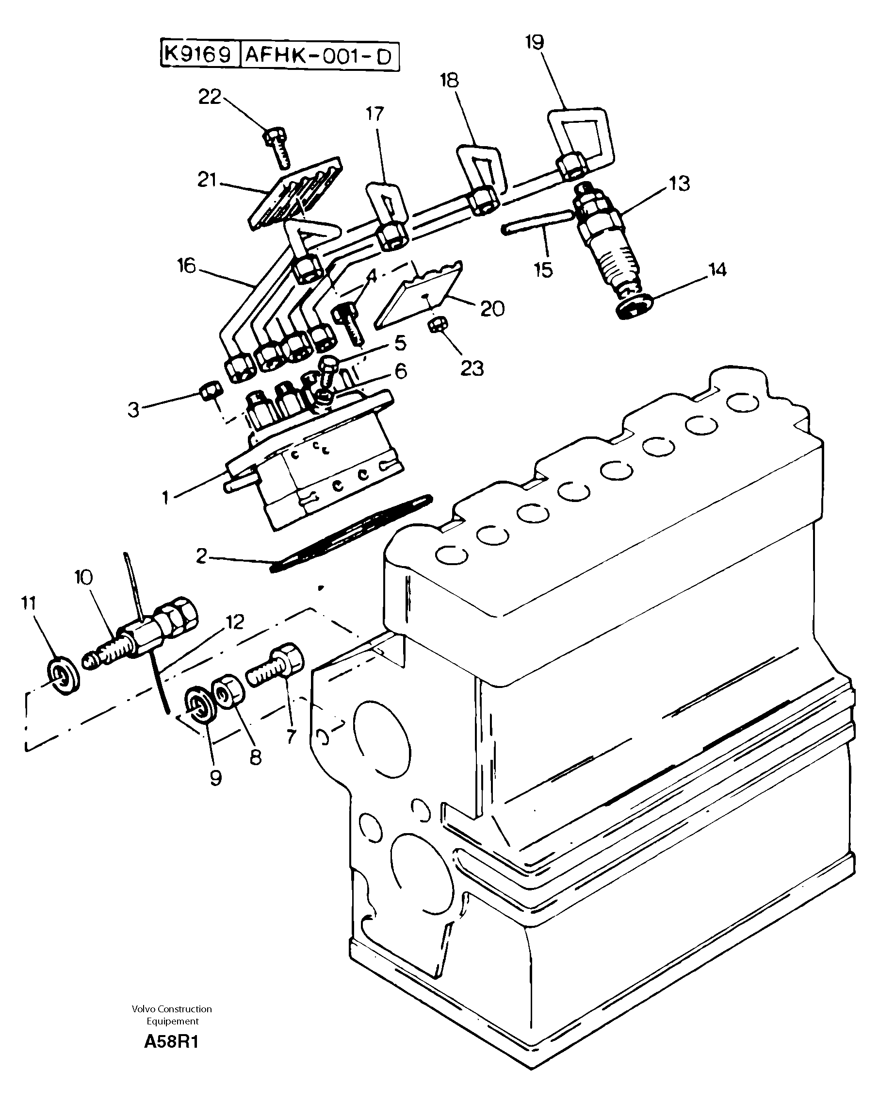 Fuel injection equipment ( diesel ) — volvo parts diagram