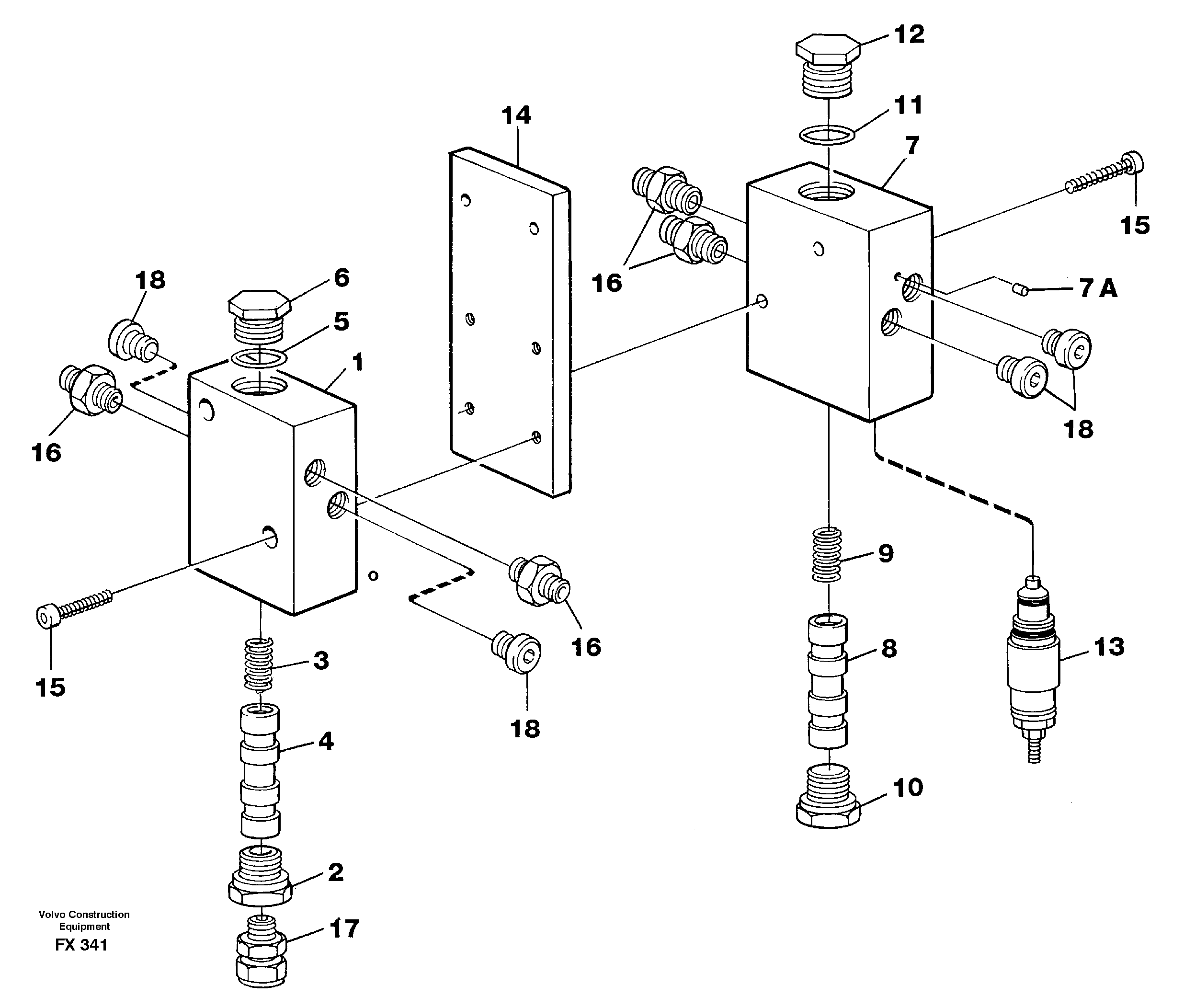 Relay valves  14267971 — volvo parts diagram