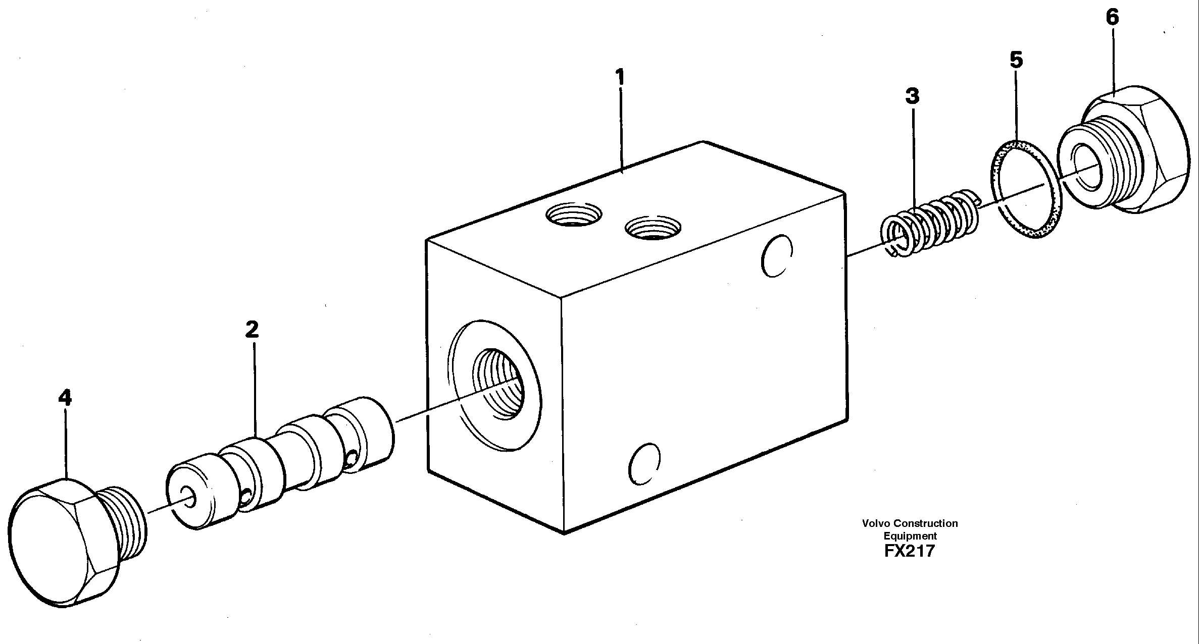Control block — volvo parts diagram