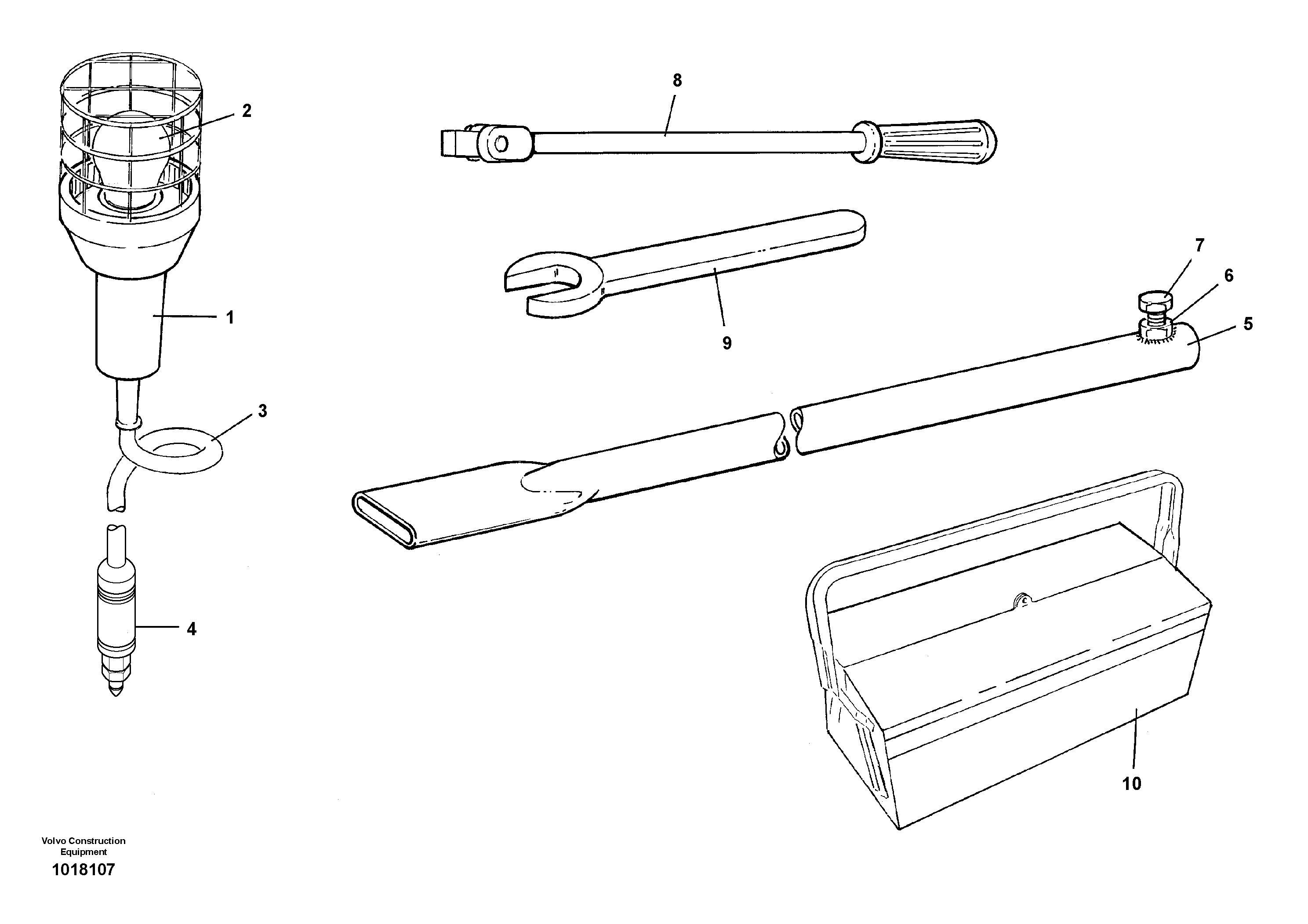 Tool  14255690 — volvo parts diagram