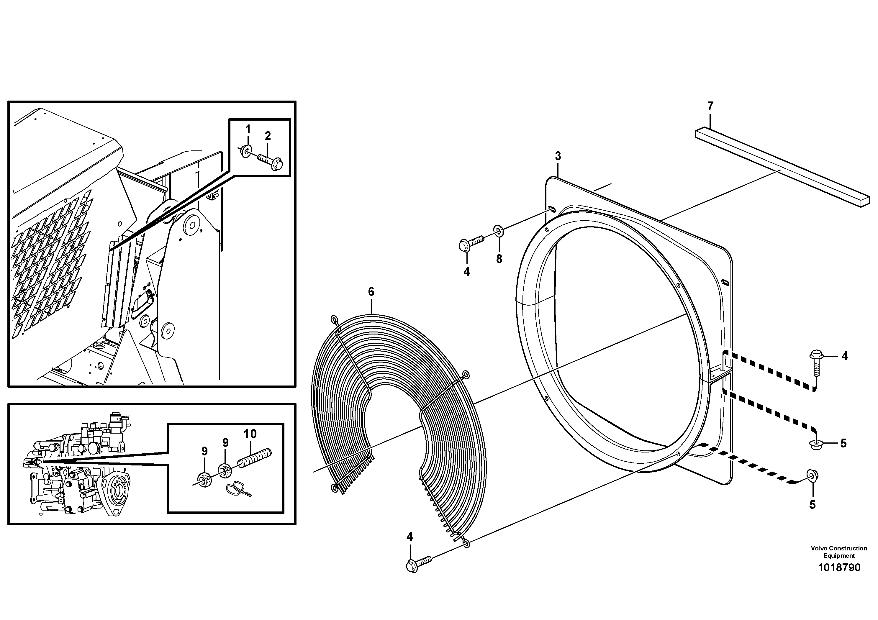 Protecting plates  11840325 — volvo parts diagram