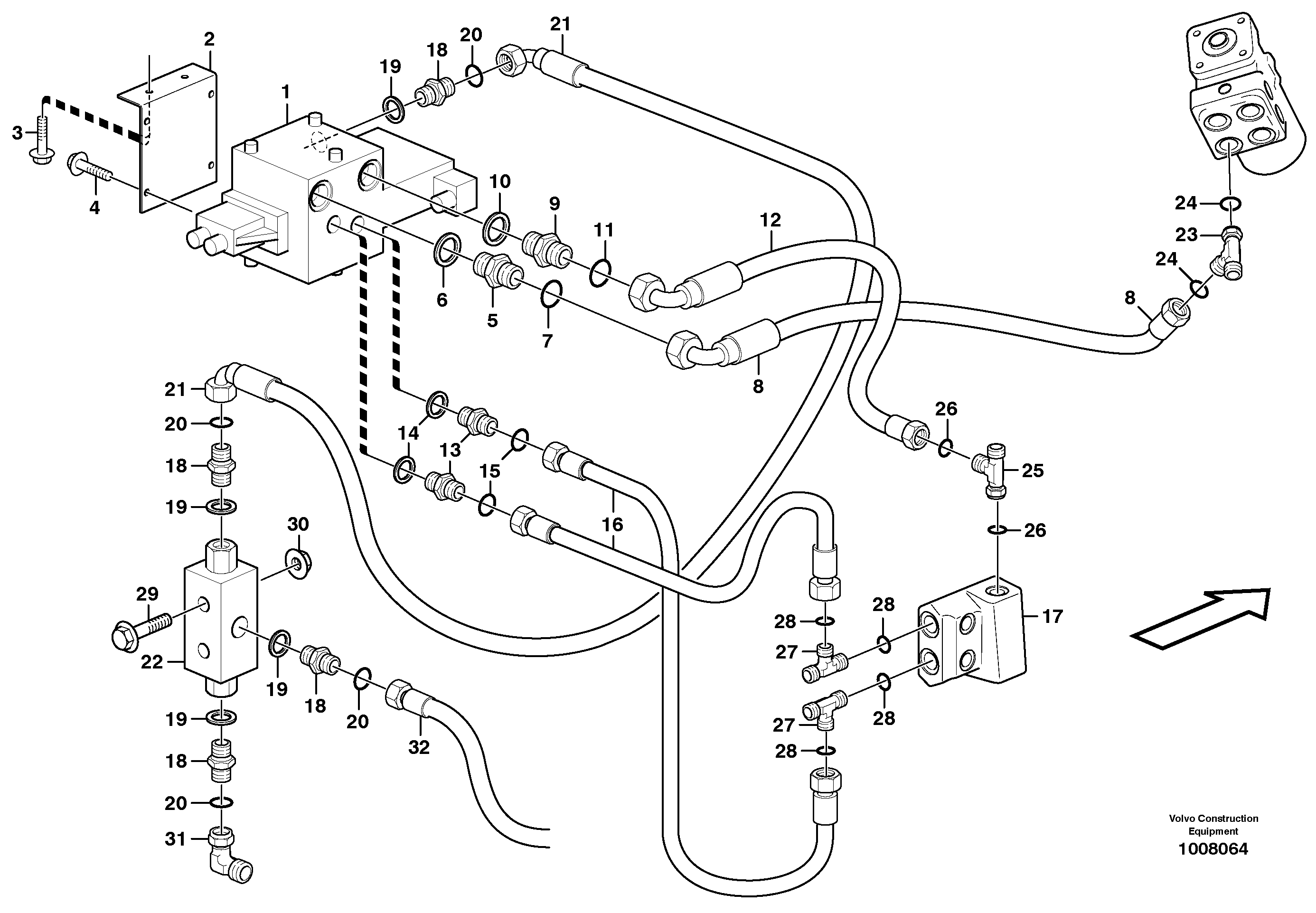 CDC - steering 80929 — volvo parts diagram
