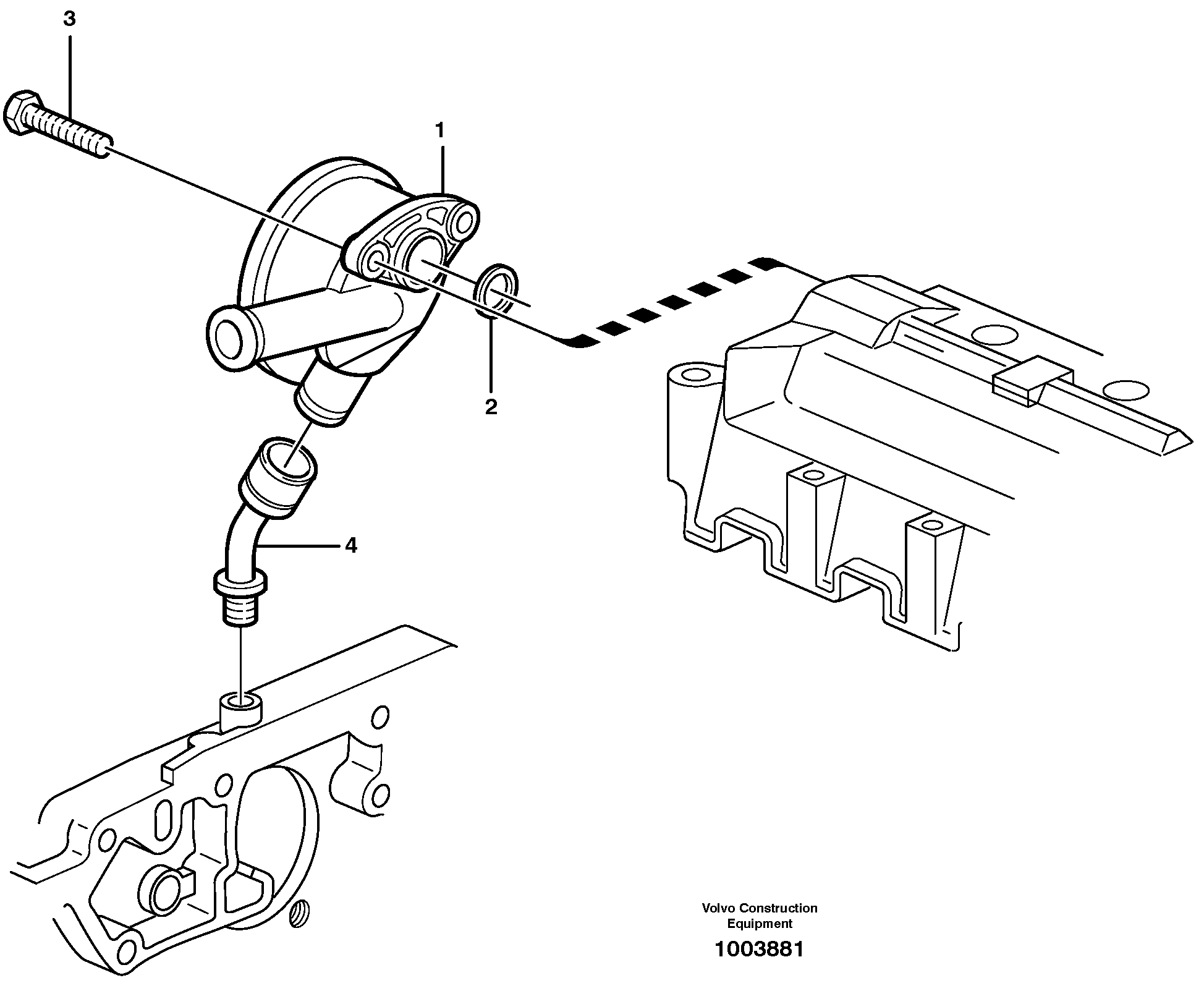 Crankcase ventilation — volvo parts diagram