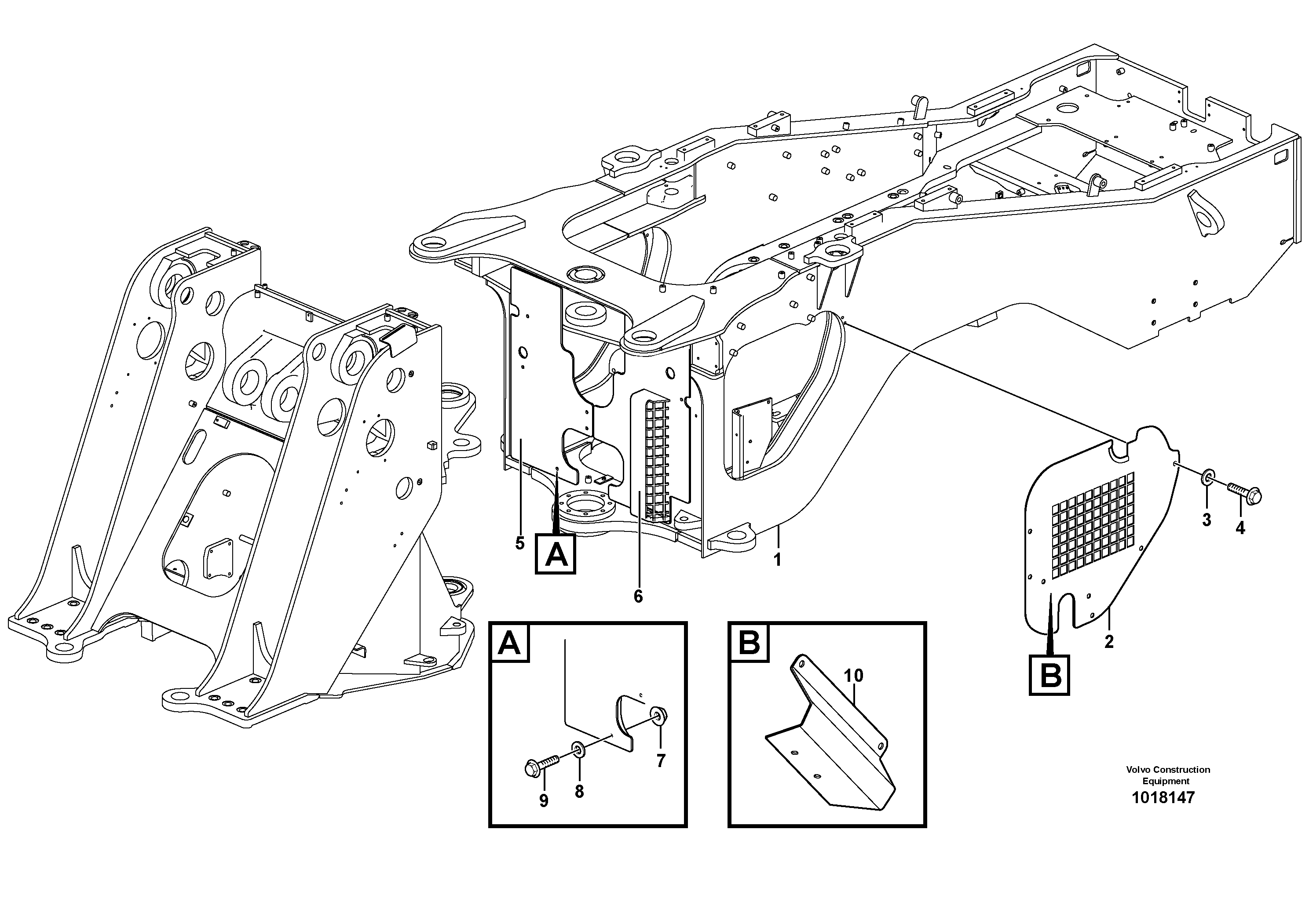 Protecting plates. 82206 — volvo parts diagram