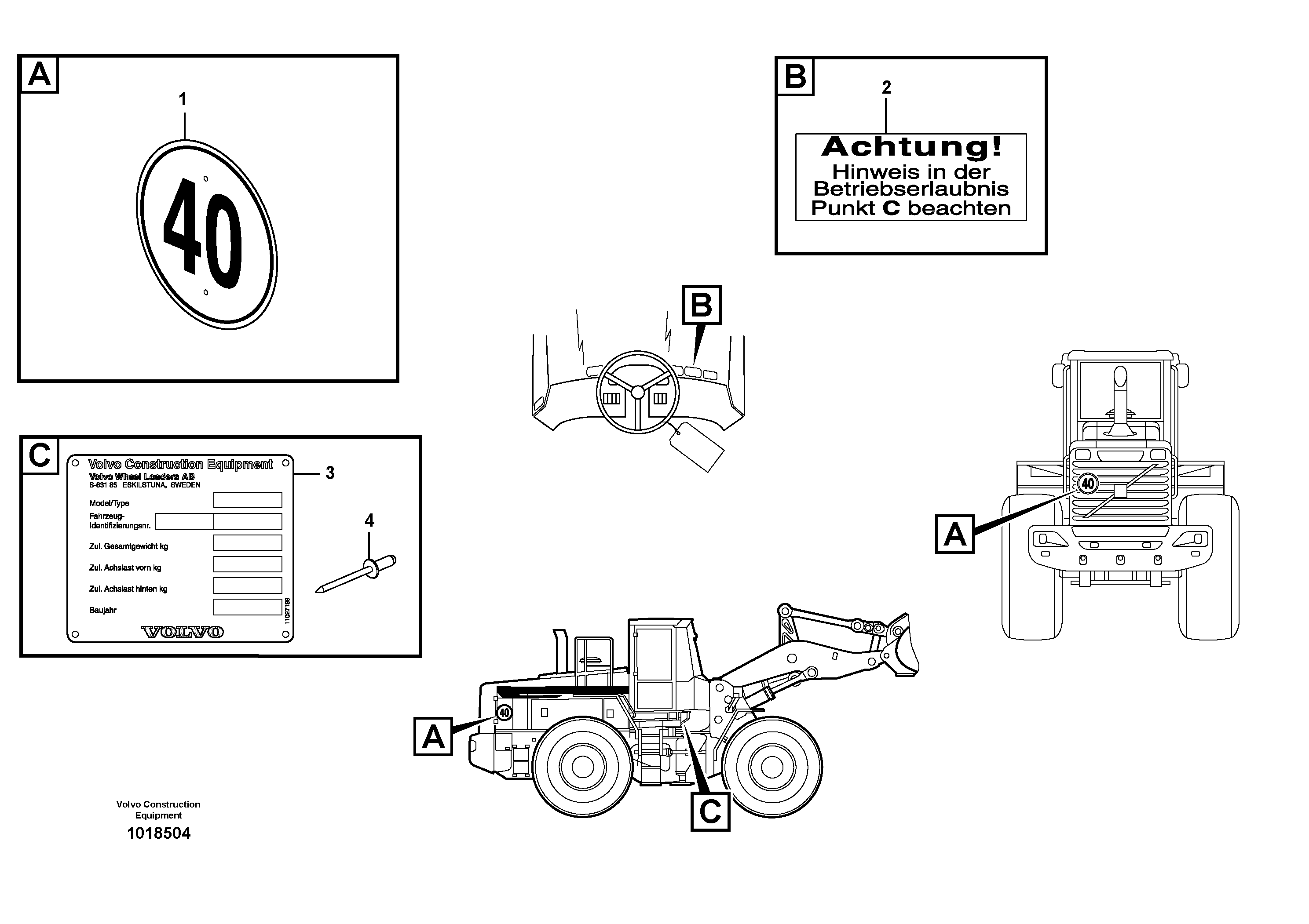 German version 82032 — volvo parts diagram