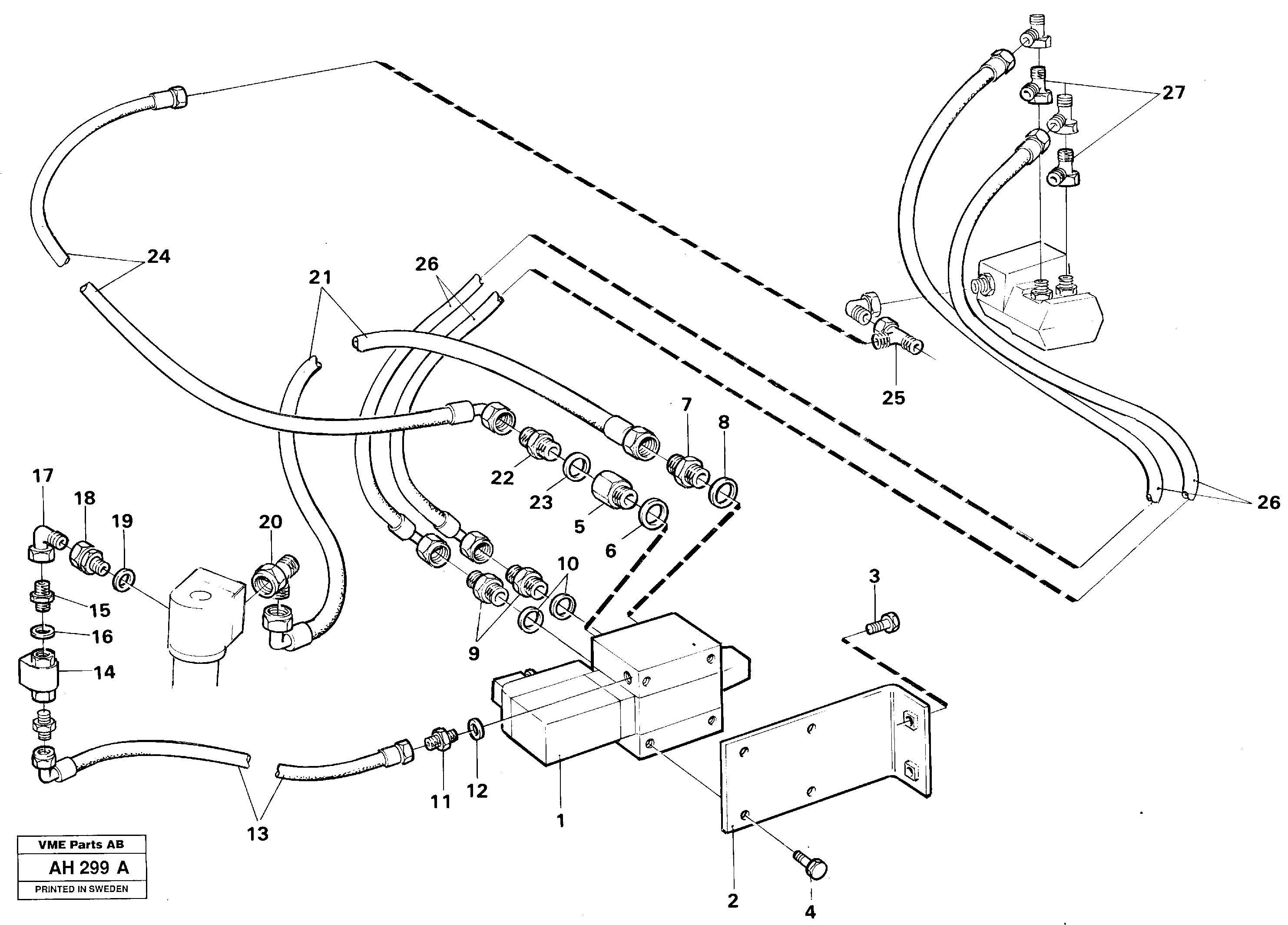 Comfort drive control 91917 — volvo parts diagram