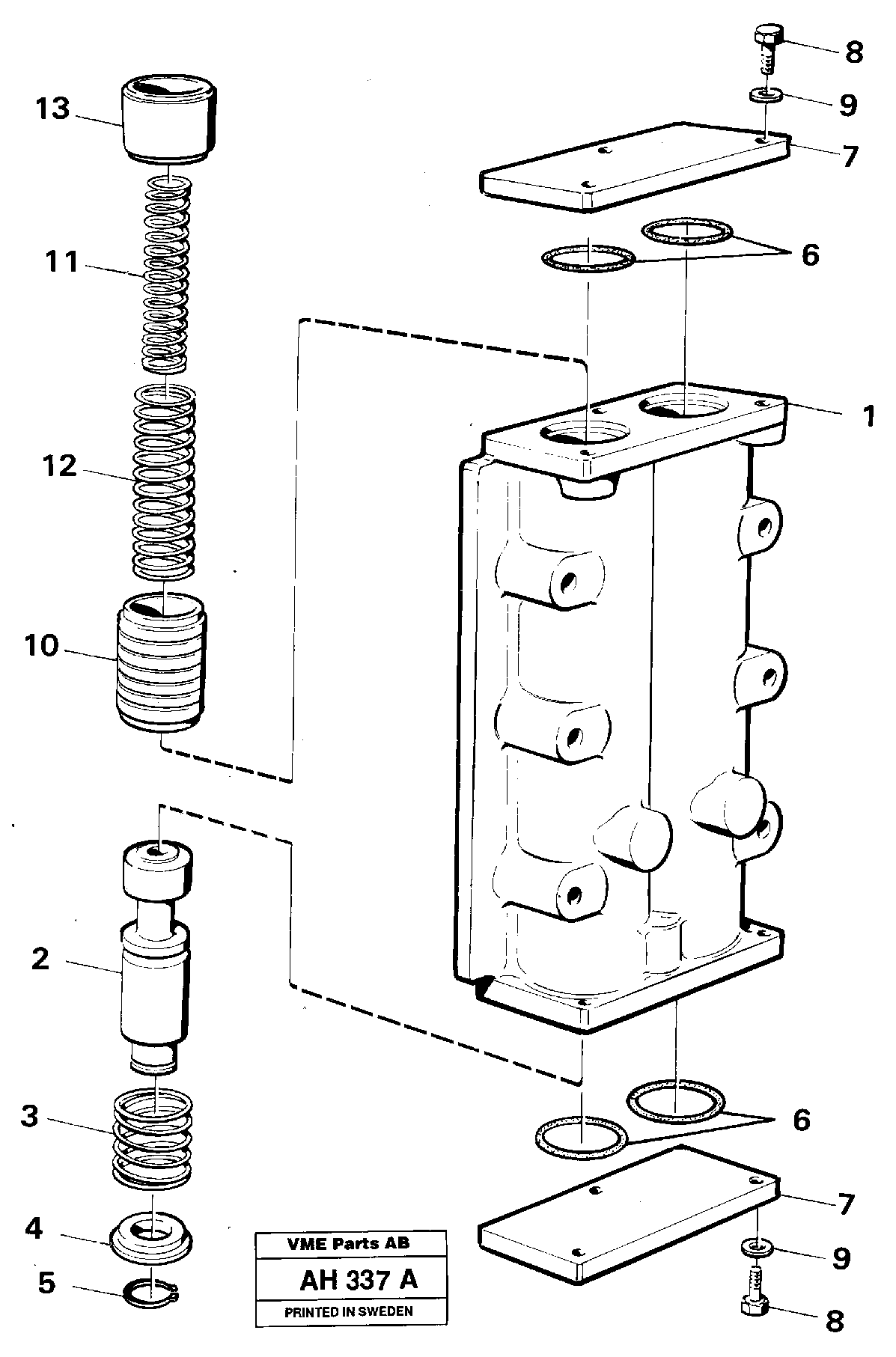 Valve,  30879 — volvo parts diagram