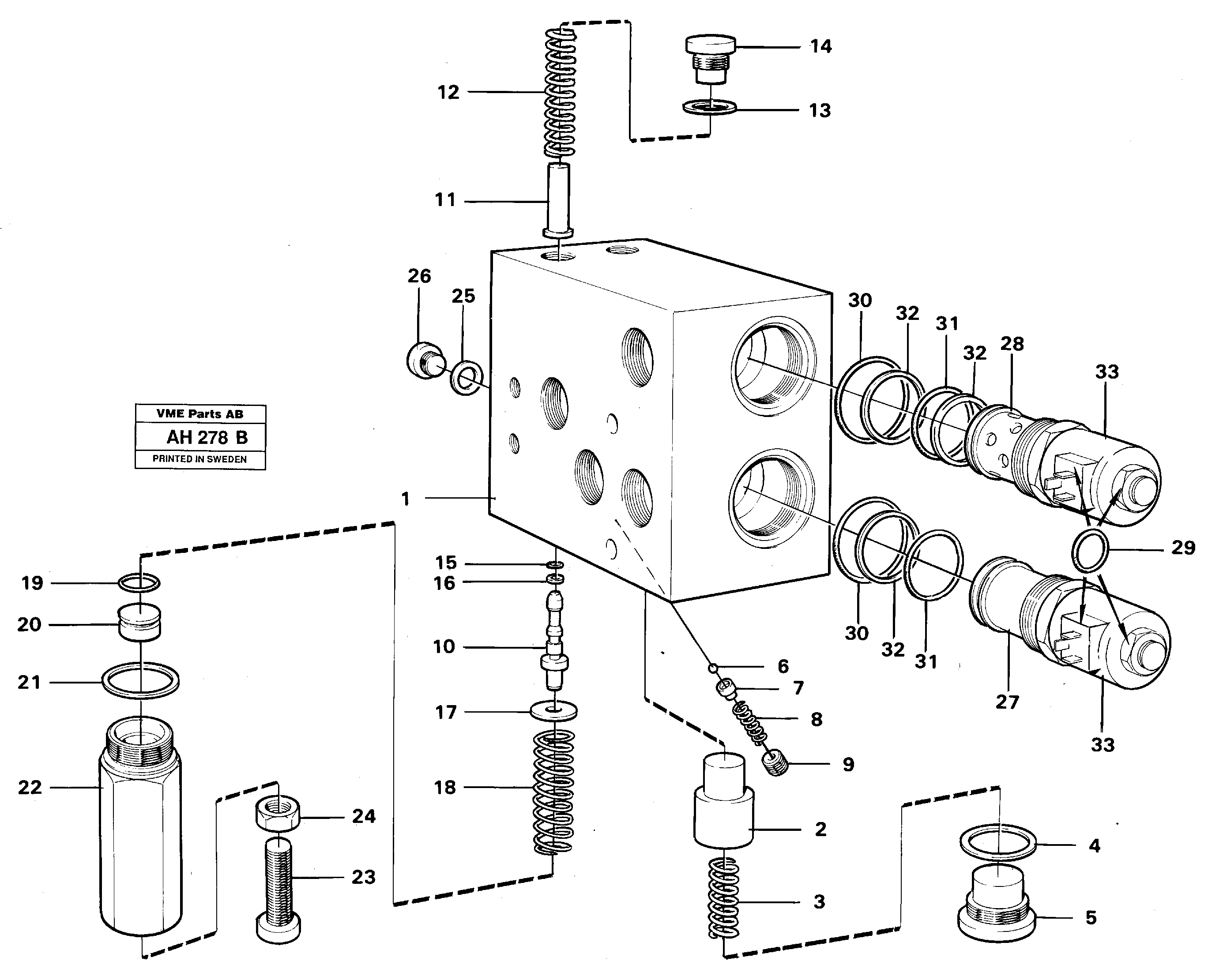 Valve,  91964 — volvo parts diagram