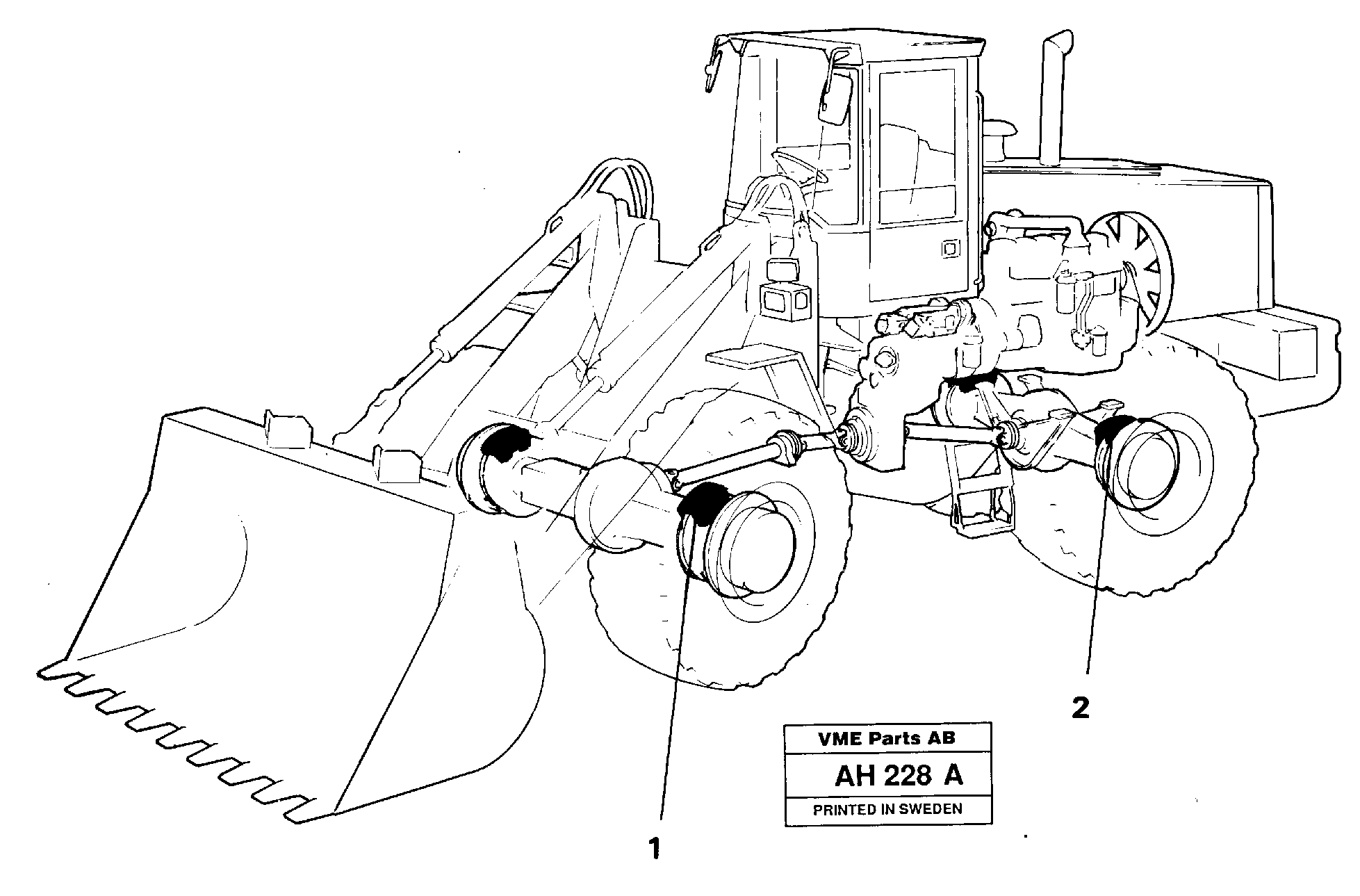 Brake — volvo parts diagram