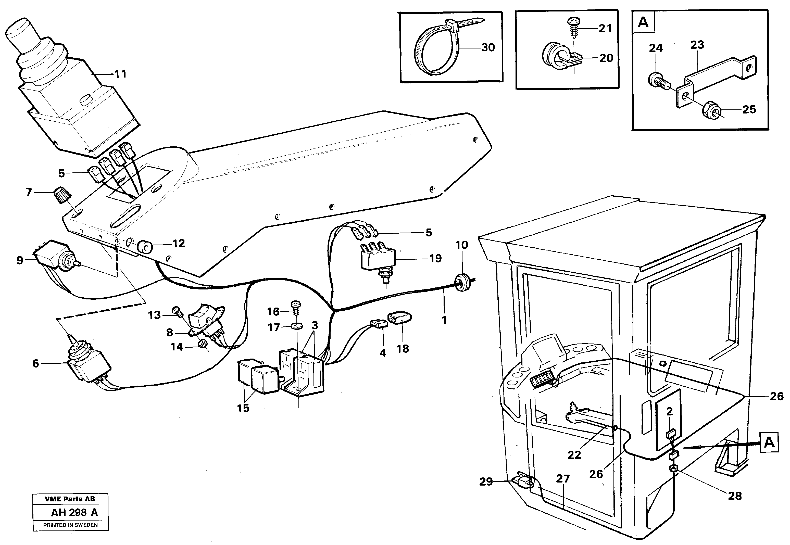 Electrical system: Comfort drive control  91917 — volvo parts diagram