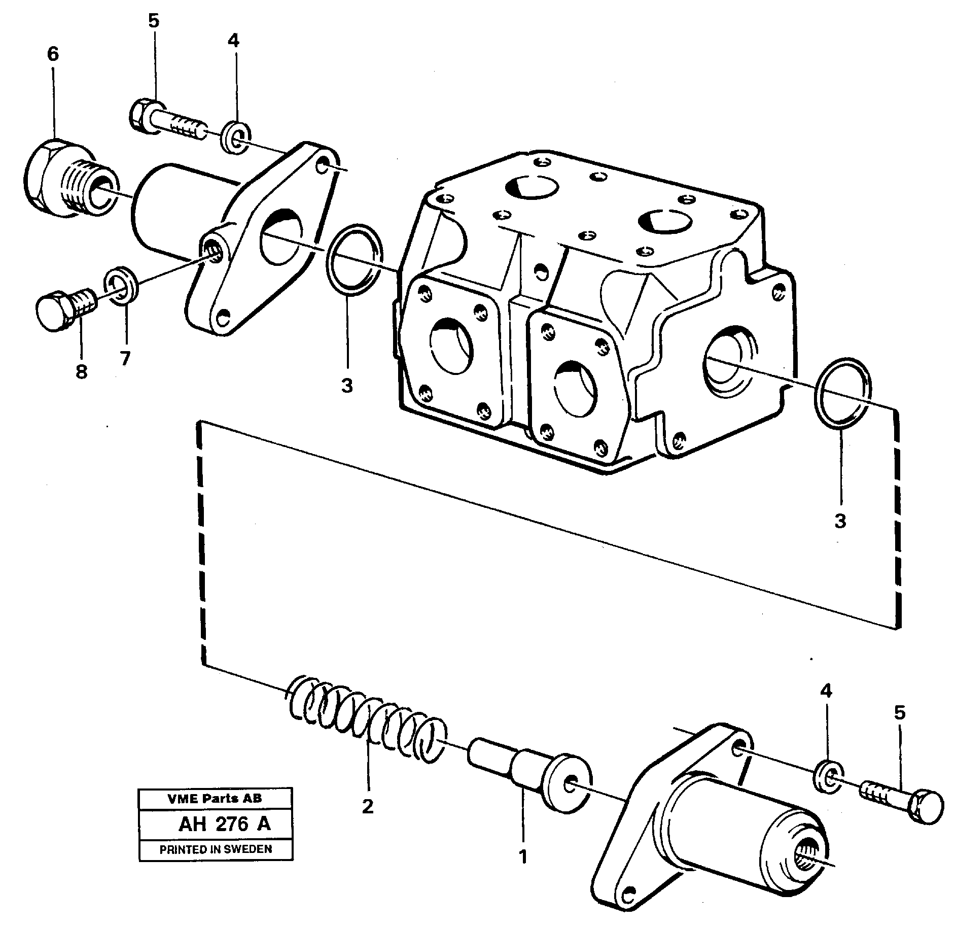 Valve, — volvo parts diagram