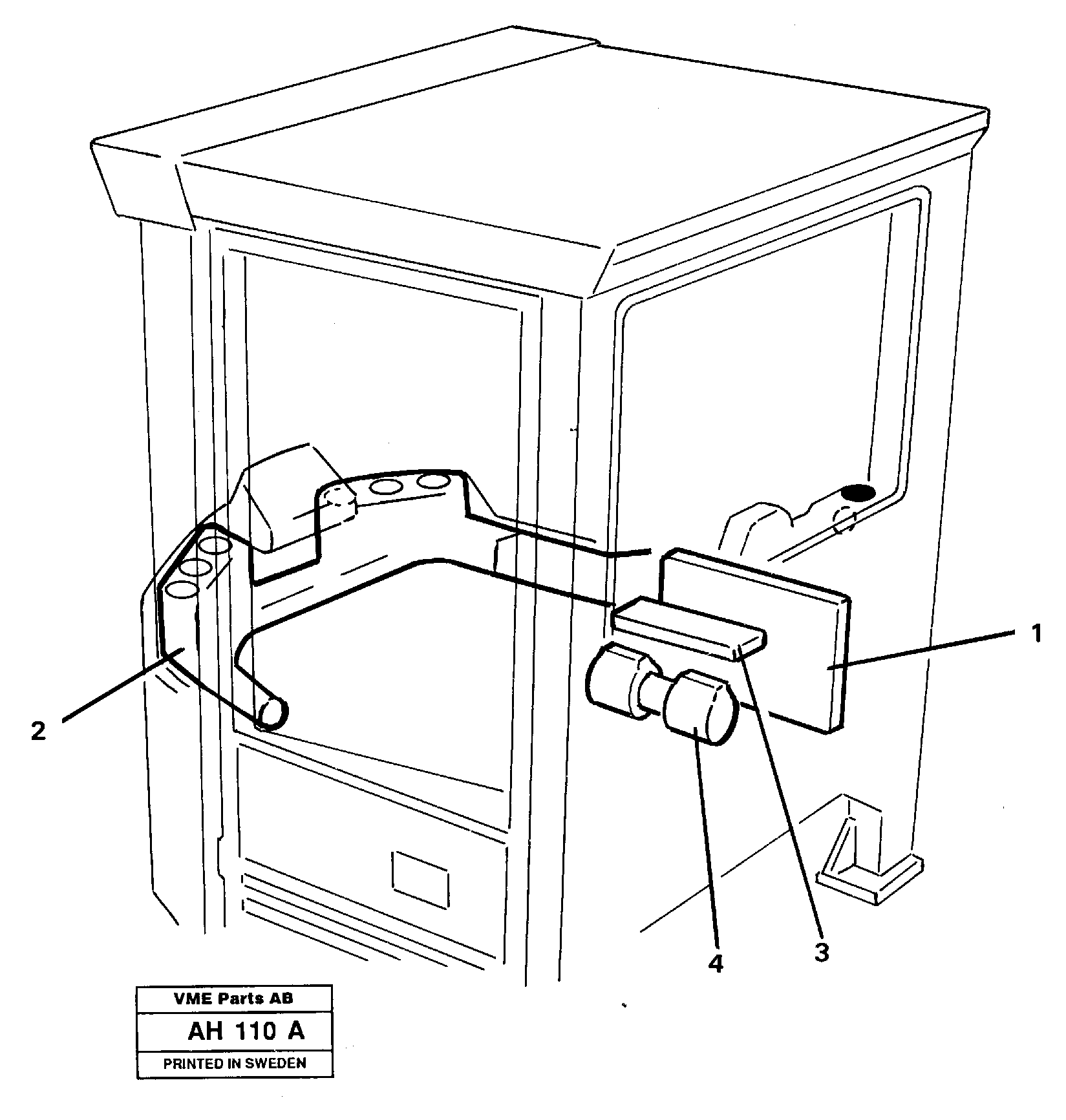 Heating system — volvo parts diagram