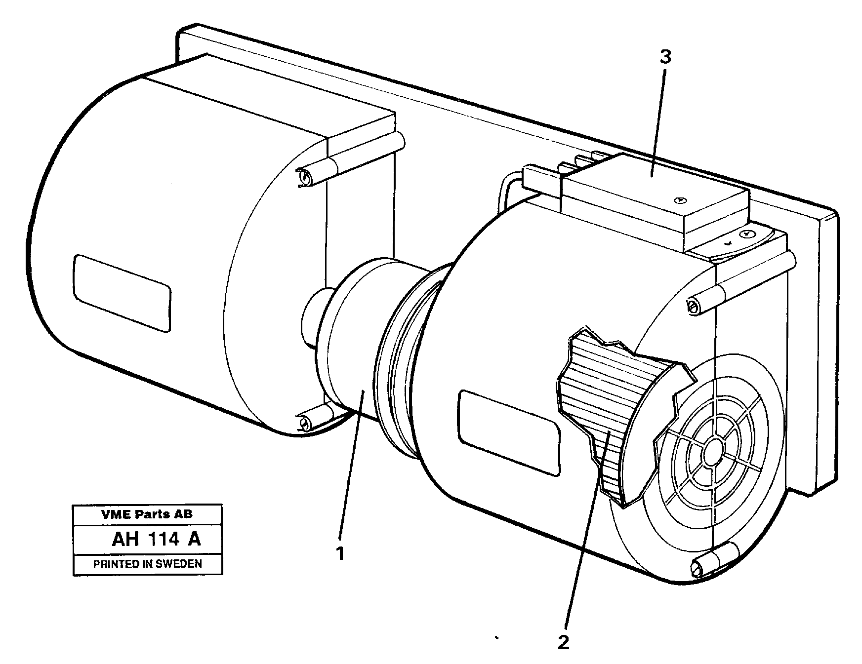 Fan — volvo parts diagram