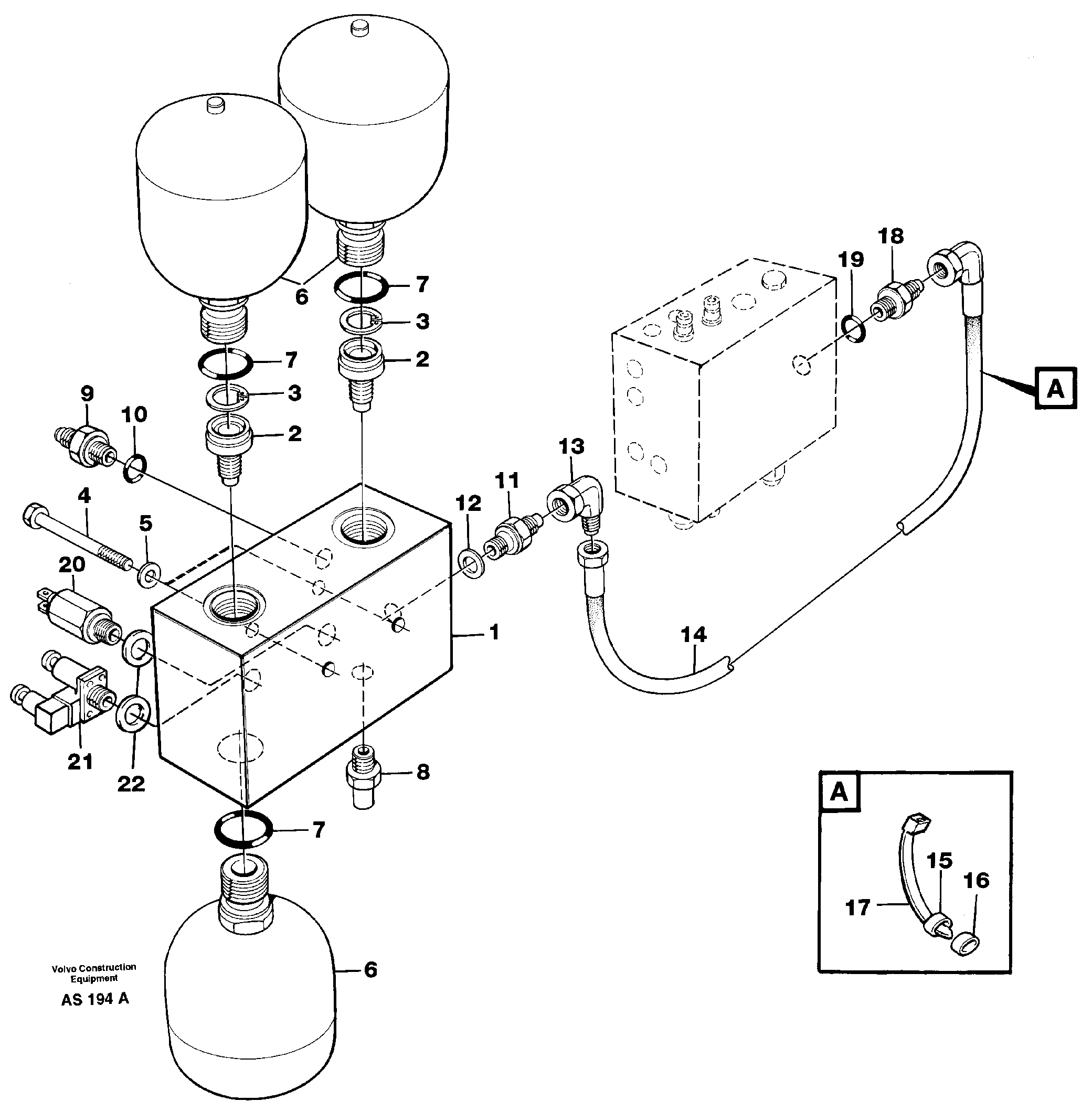 Valve Accumulators — volvo parts diagram