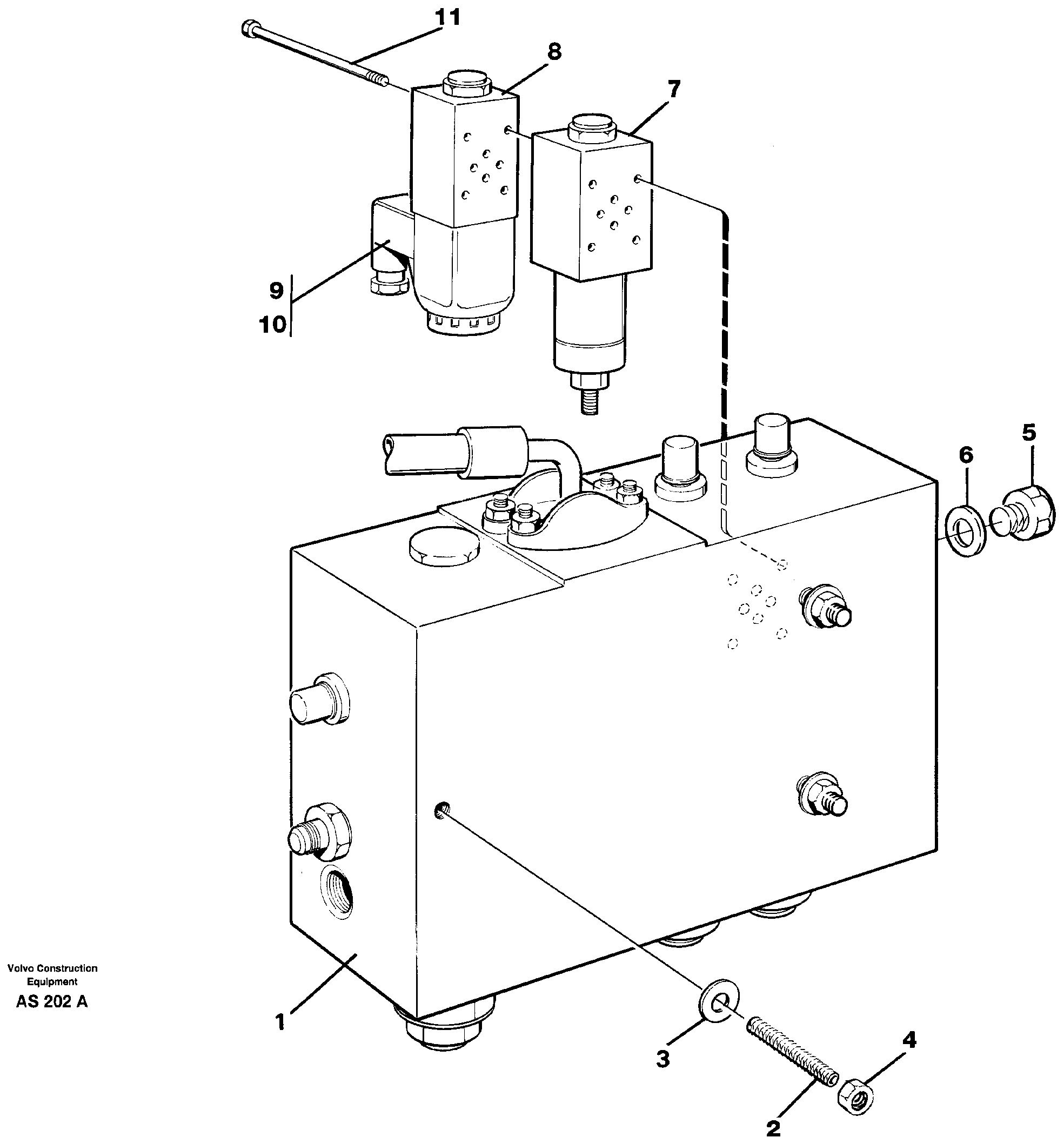 Valve body Assembly — volvo parts diagram