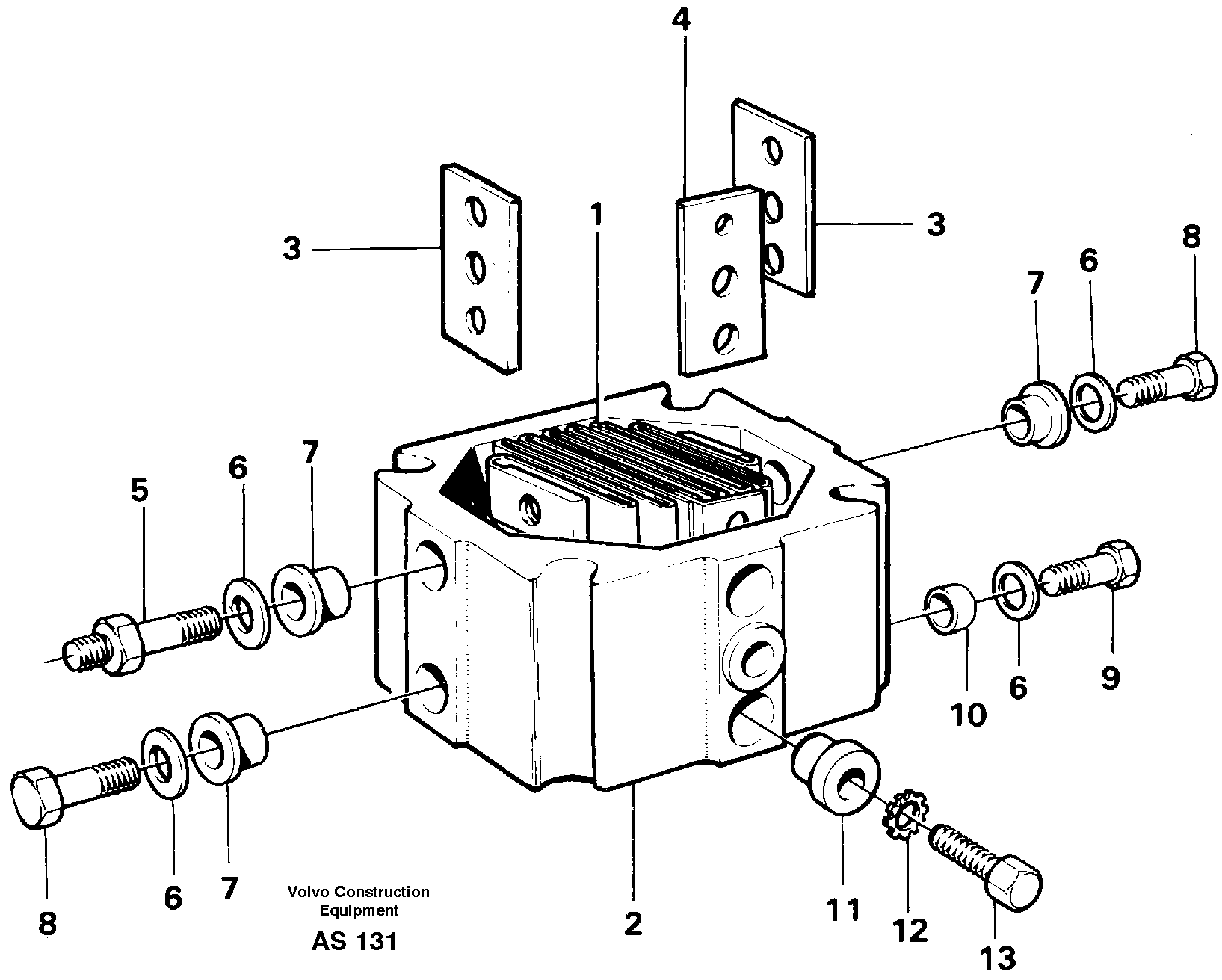 Pre-heater — volvo parts diagram