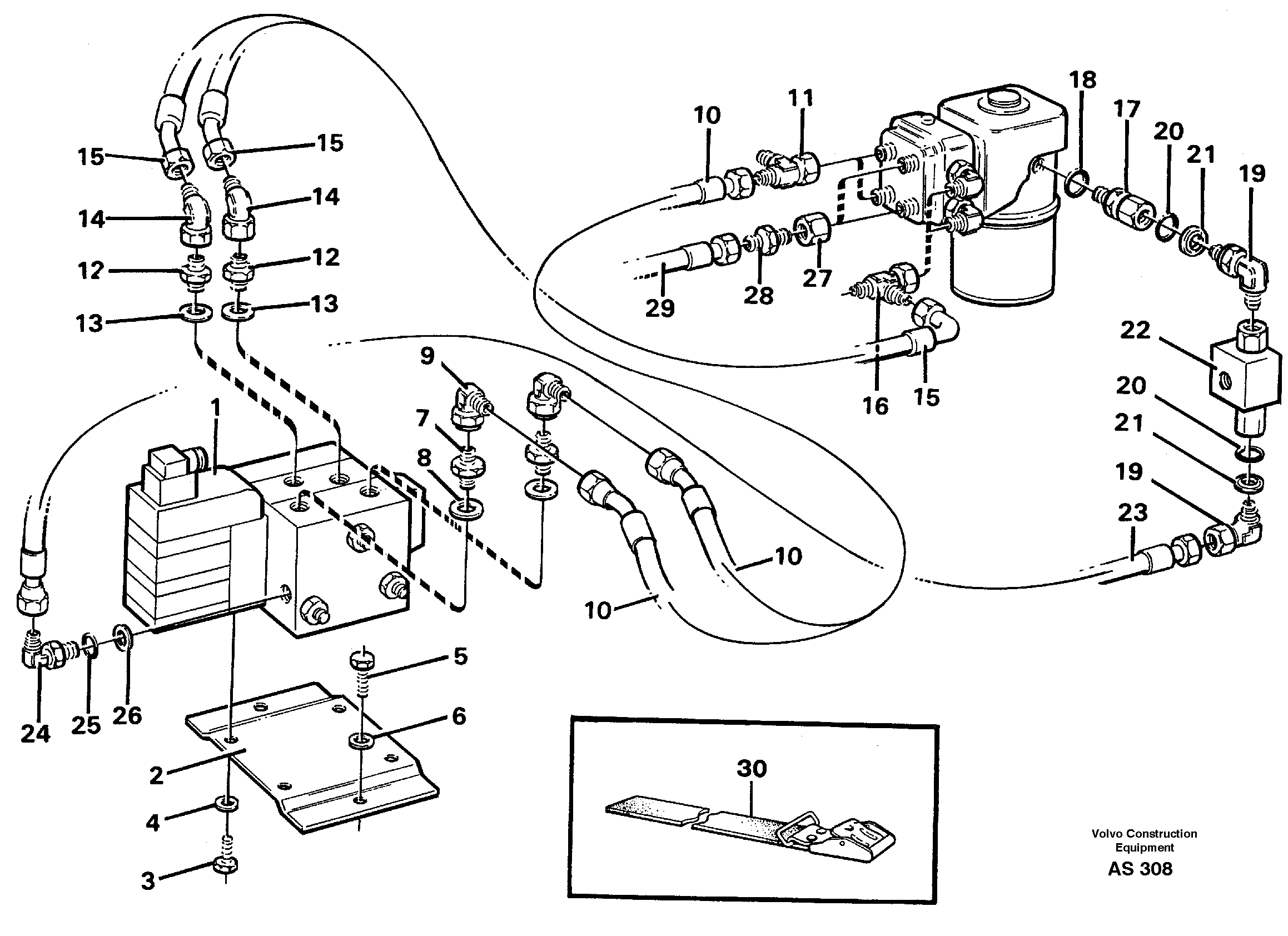 Comfort drive control 94609 — volvo parts diagram
