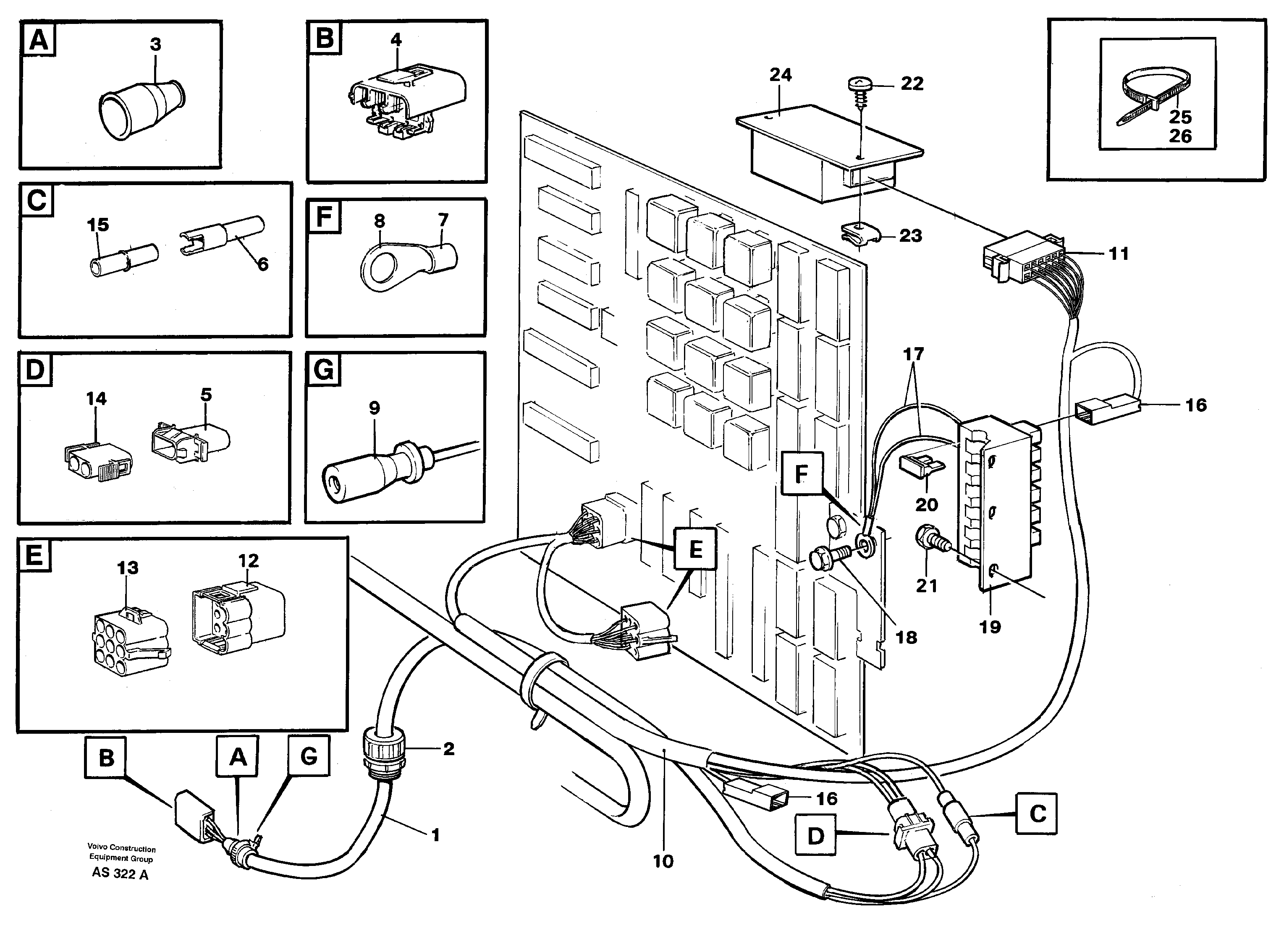 Electrical system: speed limiter max.30km/h,20km/h  92714, 94653 — volvo parts diagram