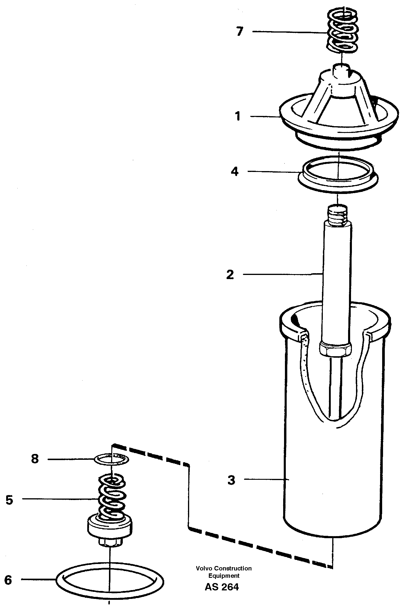 Oil filter — volvo parts diagram