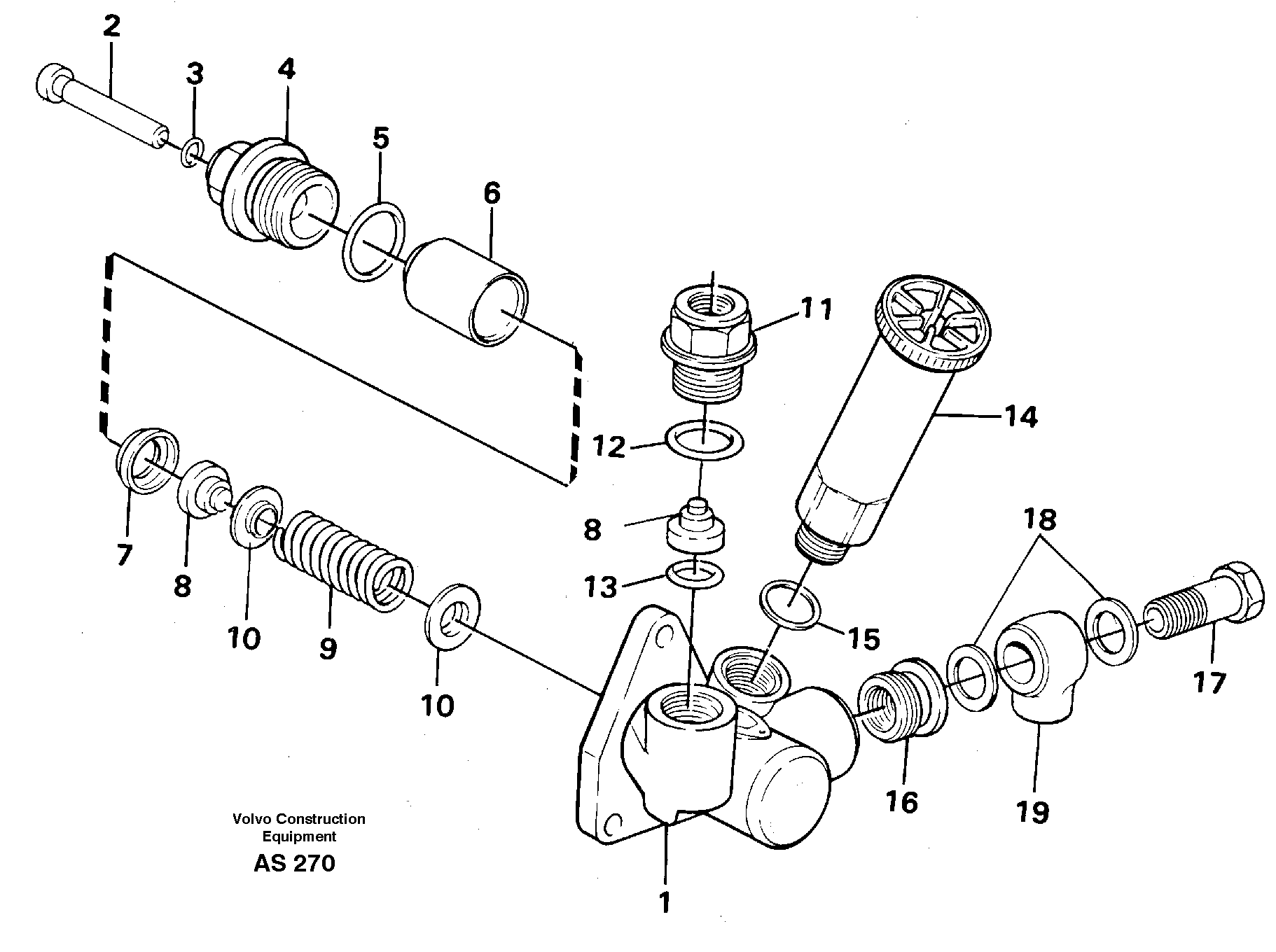 Feed pump - FD 369 — volvo parts diagram