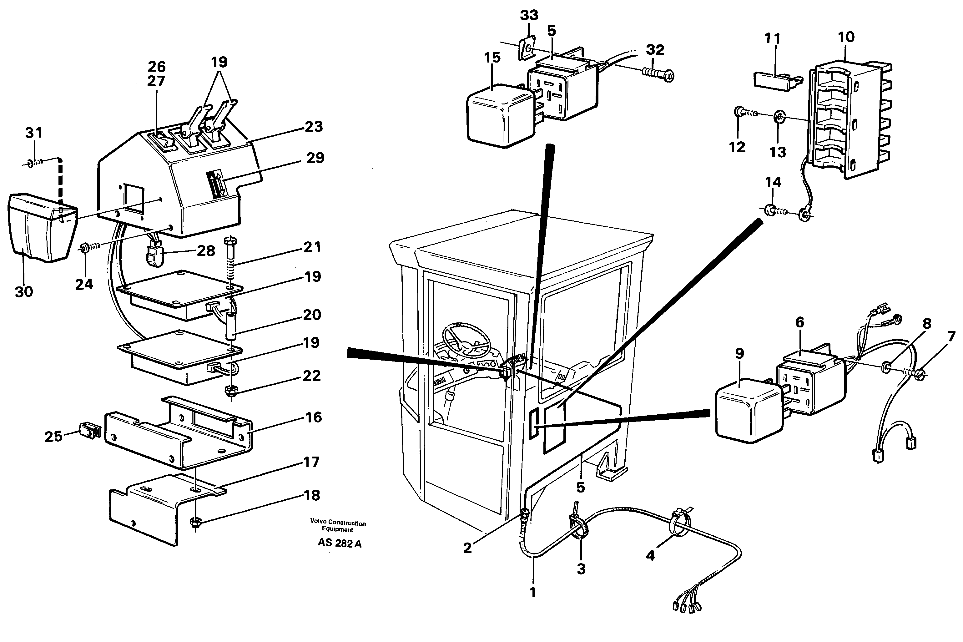 Electrical system: 5:th and 6:th fuction  93636, 93630 — volvo parts diagram