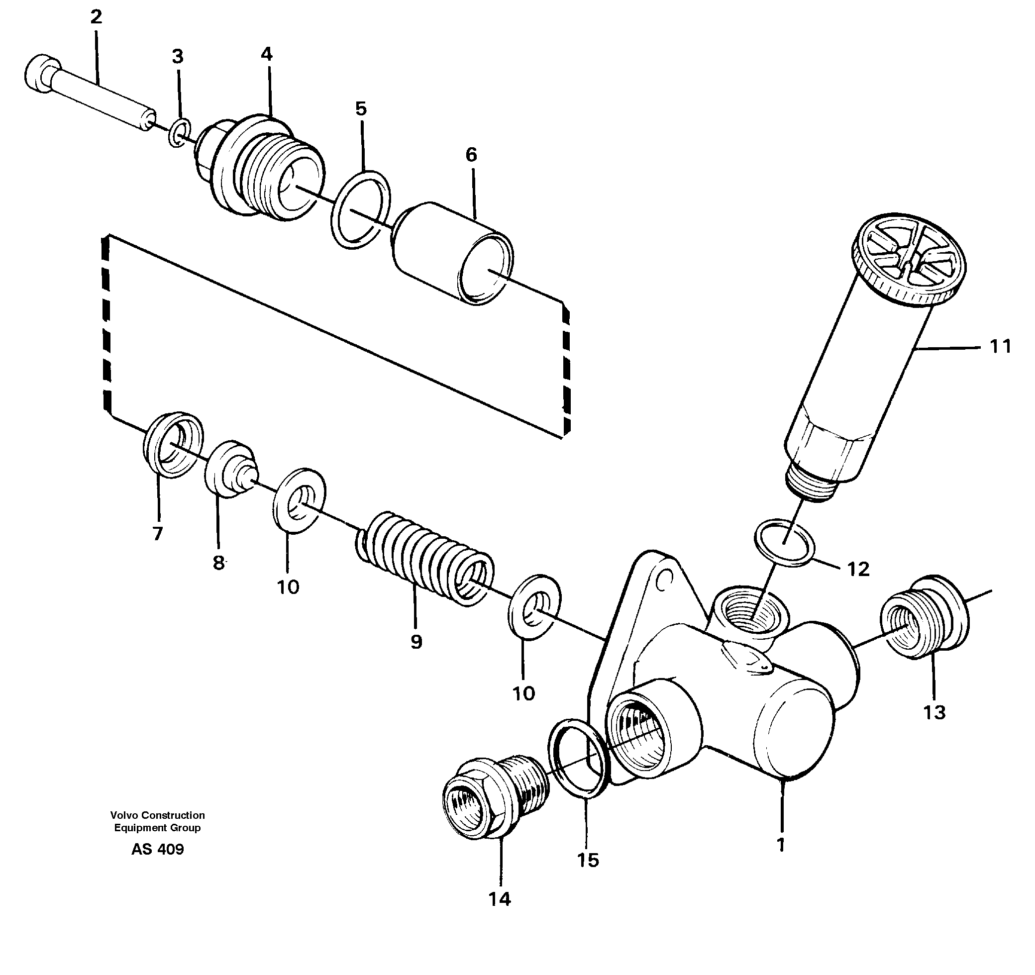 Feed pump FD 370 - — volvo parts diagram