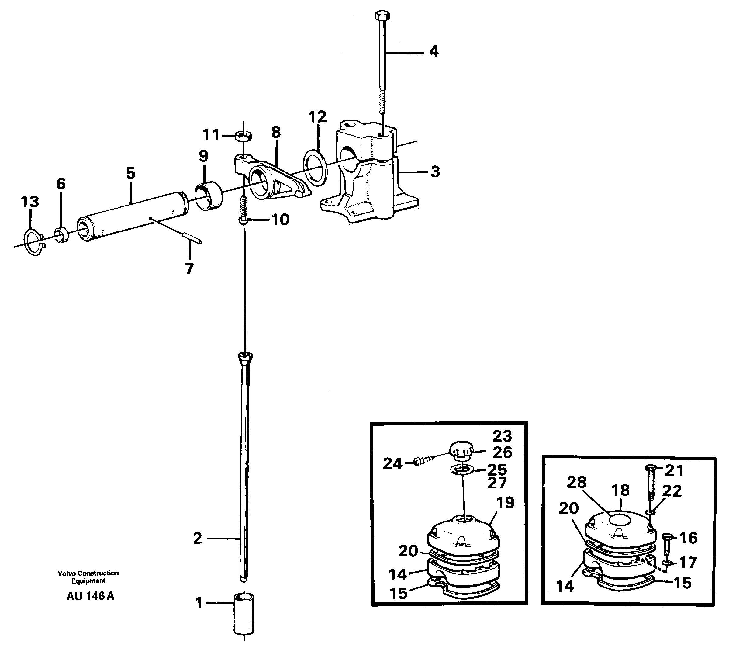Valve mechanism — volvo parts diagram