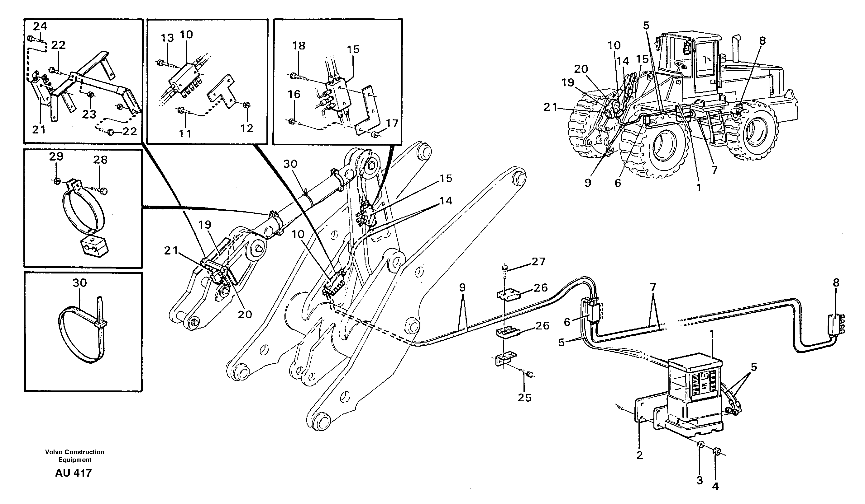 Central lubrication. 94803 — volvo parts diagram