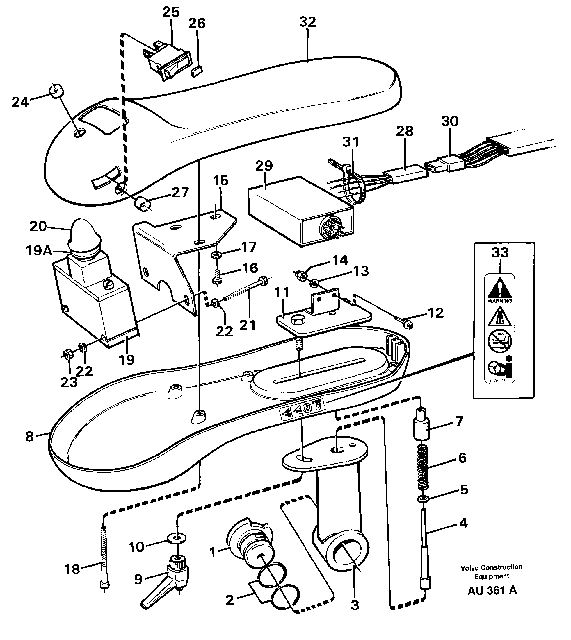 Arm rest. 94602, 93909 — volvo parts diagram