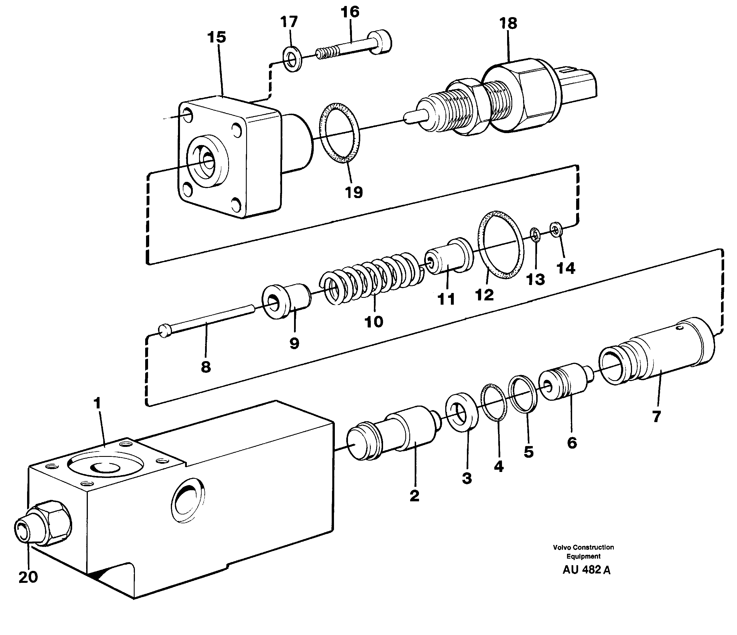Sensor.  93500 — volvo parts diagram