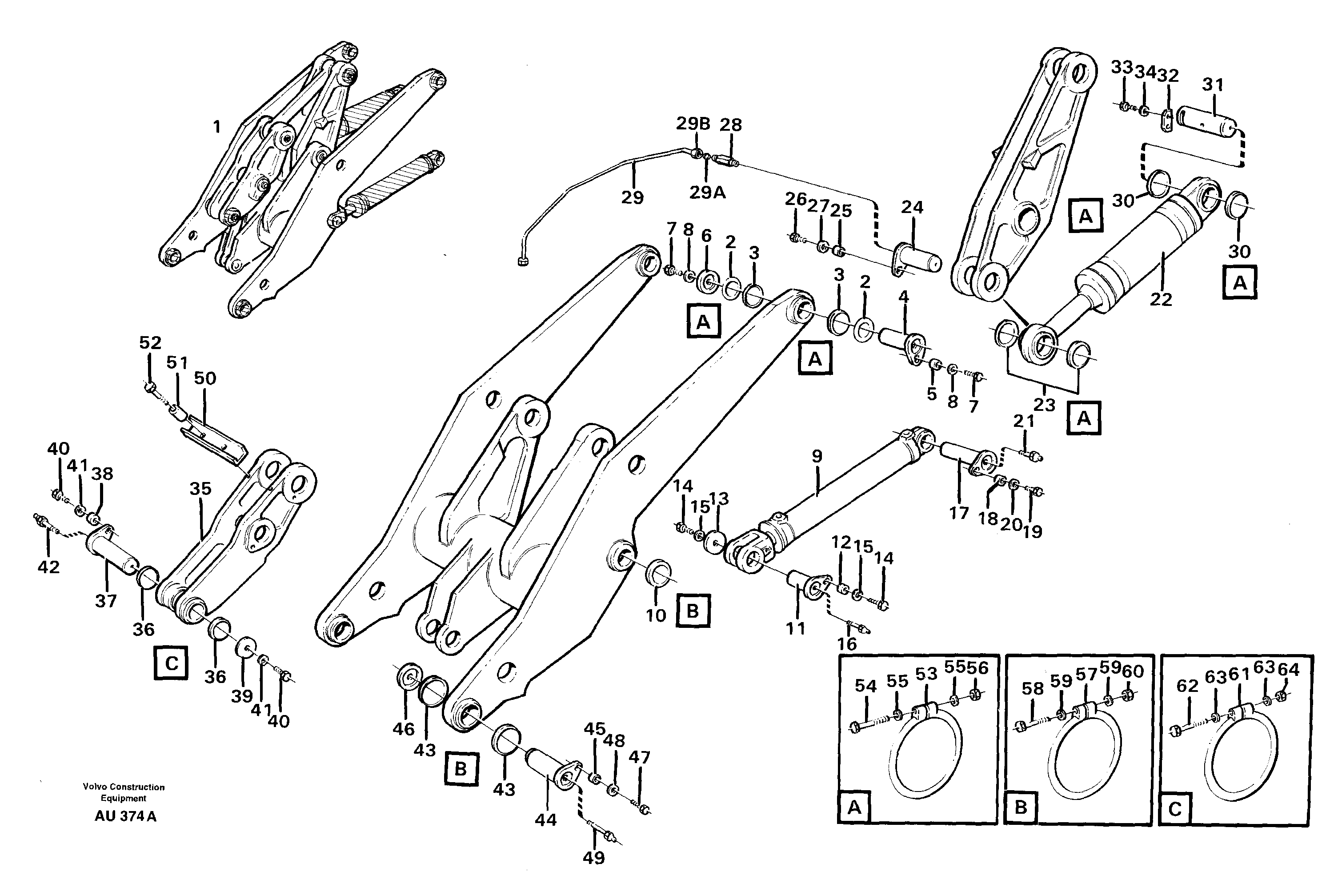 Loading unit — volvo parts diagram